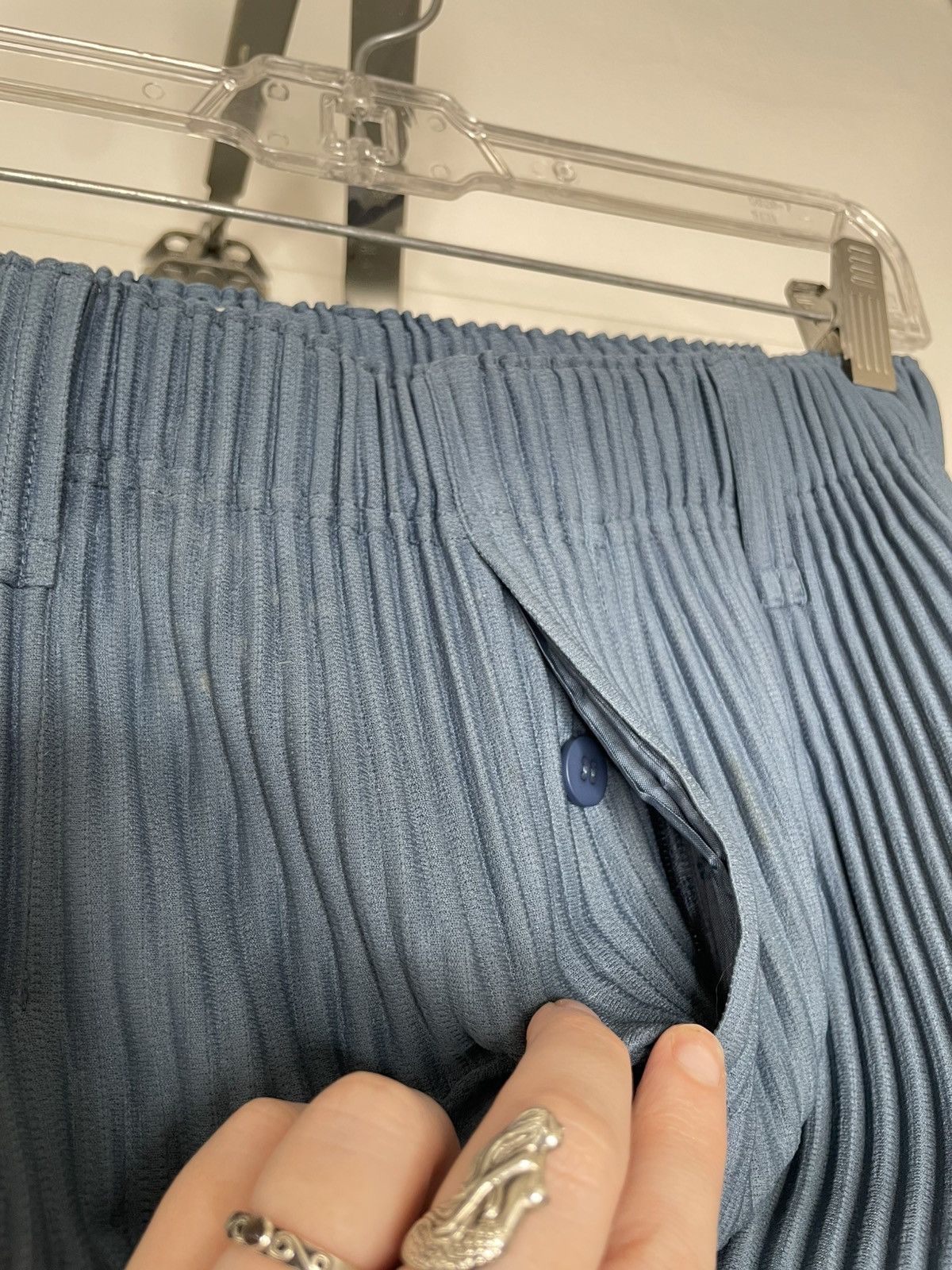 Homme Plisse Issey Miyake Homme Plisse Issey Miyake Trouser Size 26" / US 2 / IT 38 - 3 Thumbnail