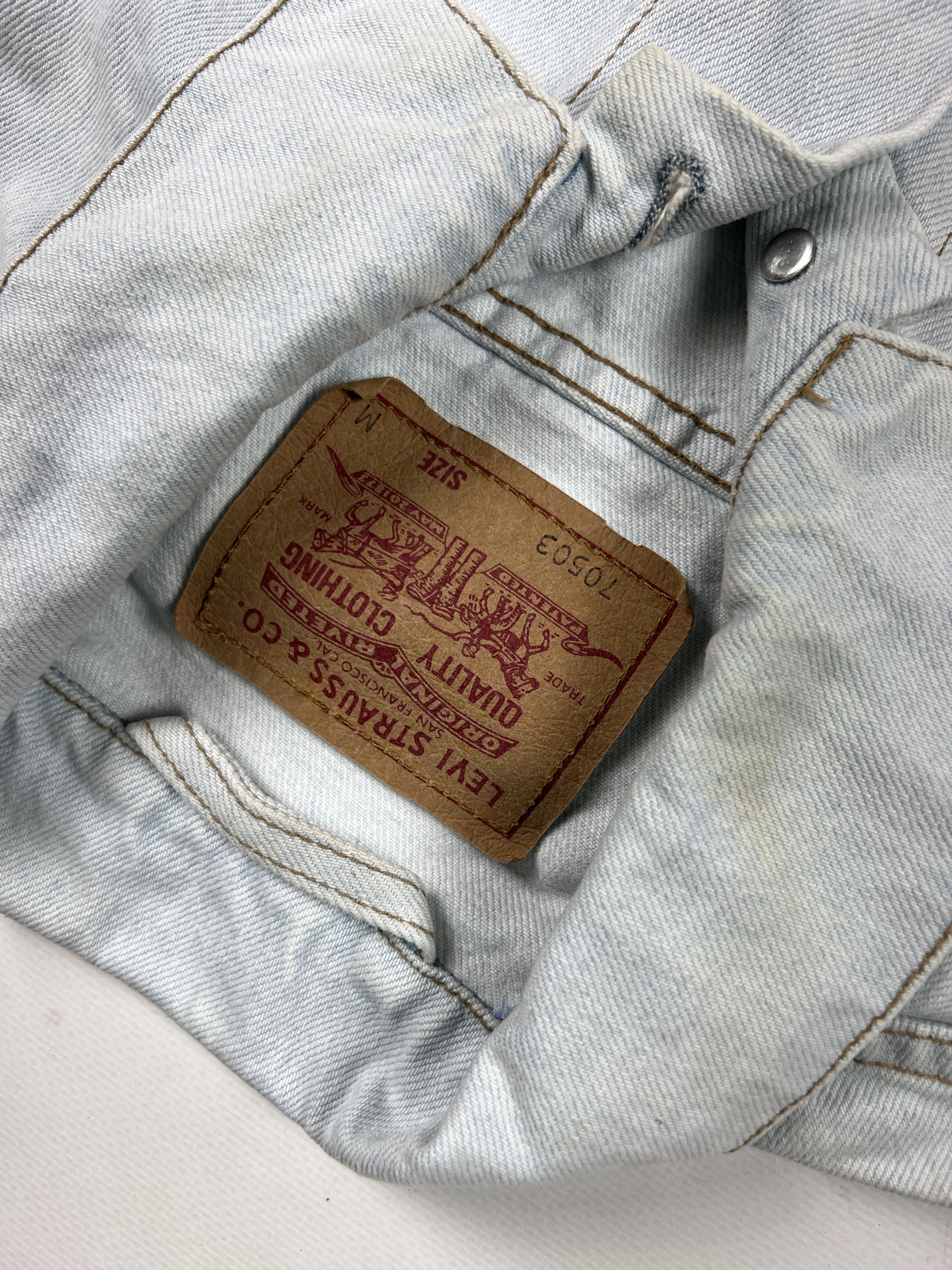 Levi's × Levi's Vintage Clothing × Vintage Vintage Levis Denim Jacket М Size US M / EU 48-50 / 2 - 3 Thumbnail