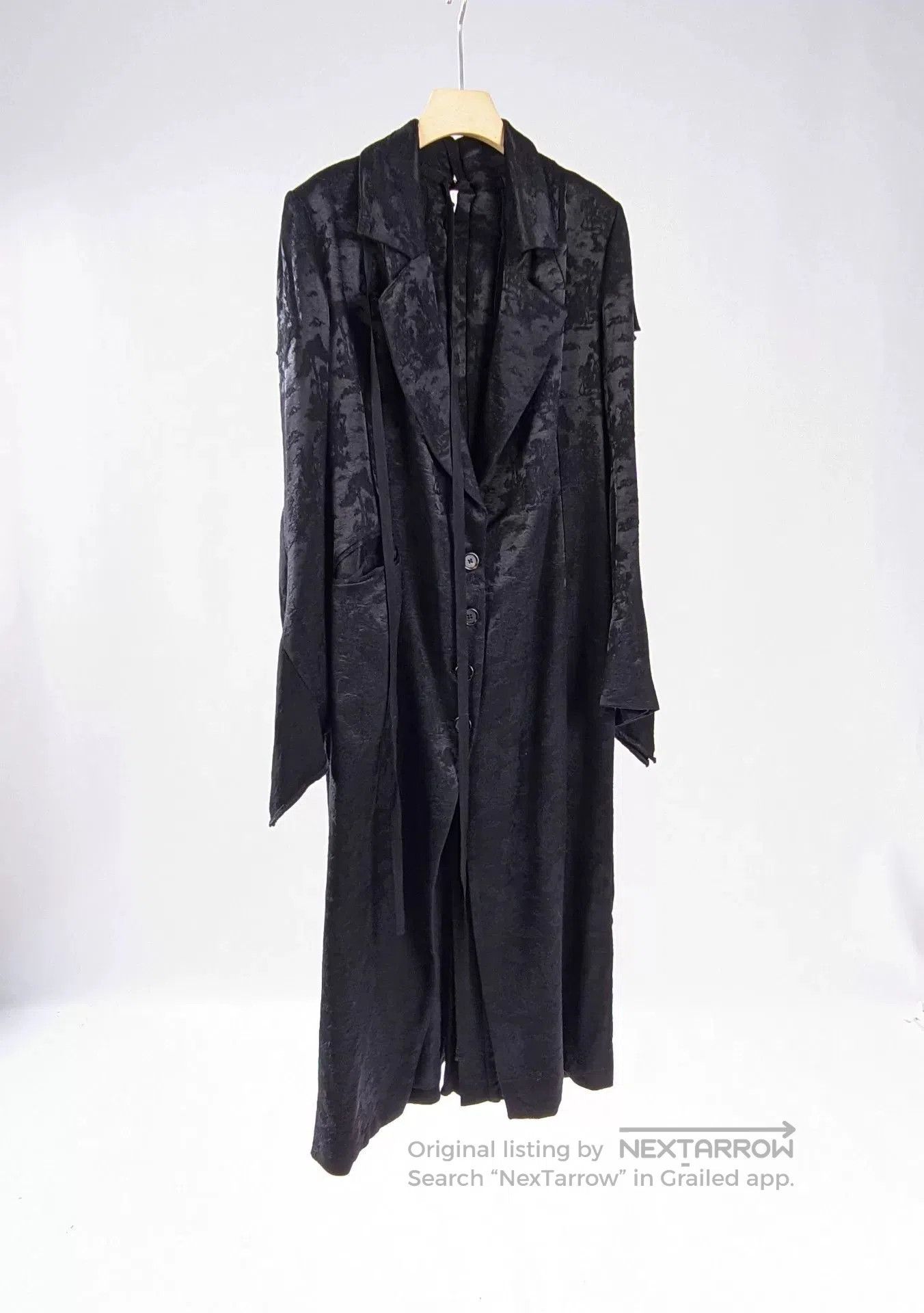 Ann Demeulemeester Ann Demeulemeester Women's Embroidered Coat. Size US XL / EU 56 / 4 - 2 Thumbnail