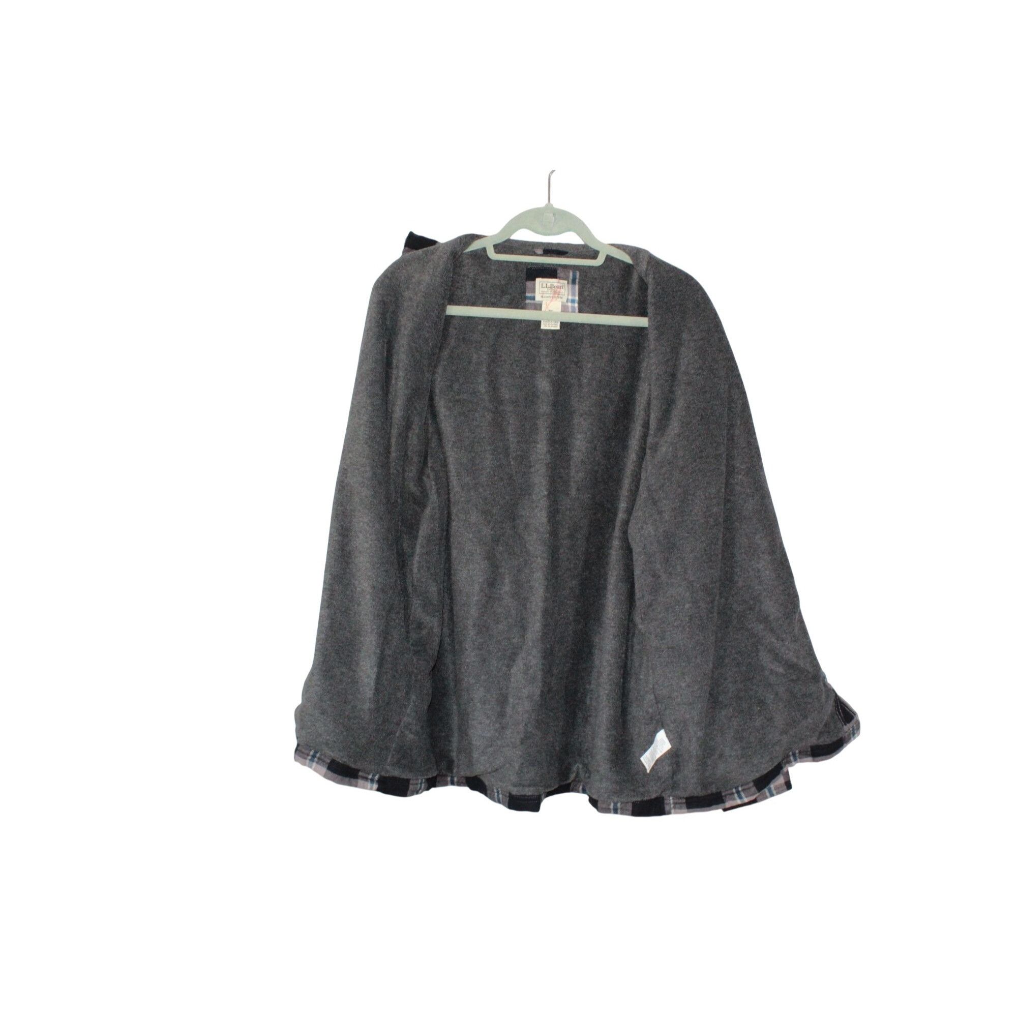 L.L. Bean LL Bean Men Fleece Lined Flannel Shirt Traditional Fit Coal Size US L / EU 52-54 / 3 - 2 Thumbnail