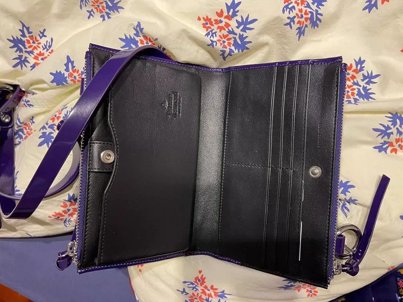 Vivienne Westwood vivienne westwood size os Lacquered blue and purple Betty s Size ONE SIZE - 4 Thumbnail