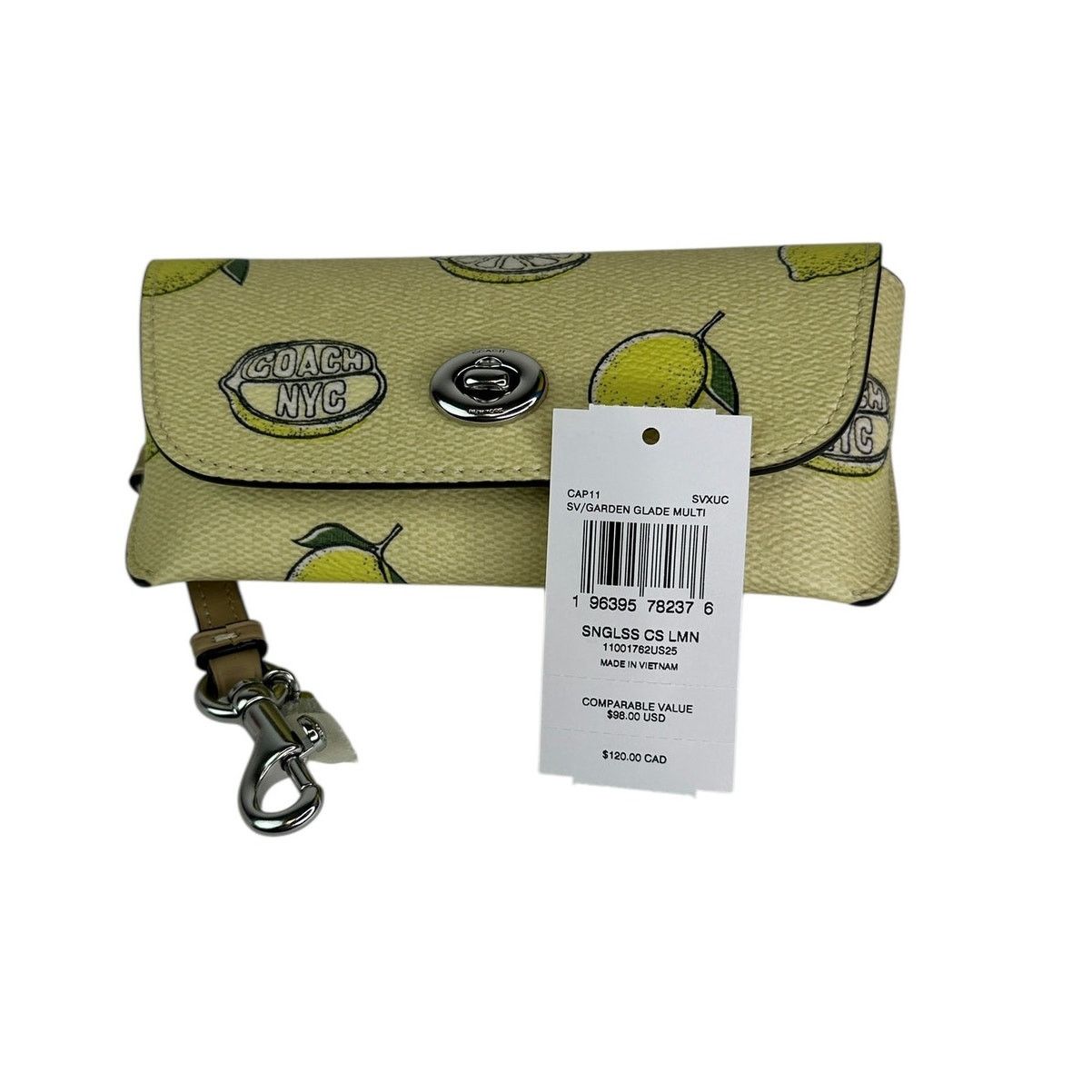 Coach Coach Sunglass Case With Lemon Print Size ONE SIZE - 9 Thumbnail