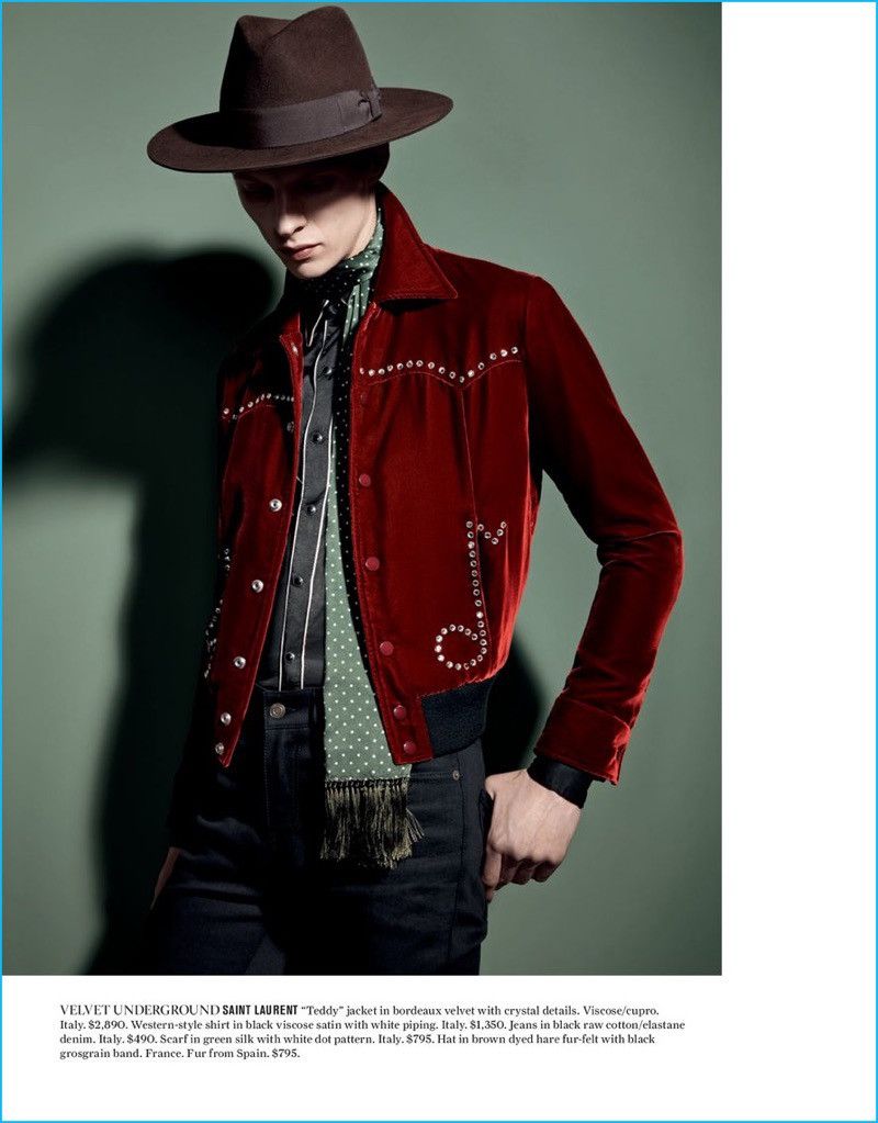 Saint Laurent Paris *RARE* Saint Laurent AW16 Chrystal Music Note Velvet Jacket Size US S / EU 44-46 / 1 - 3 Thumbnail