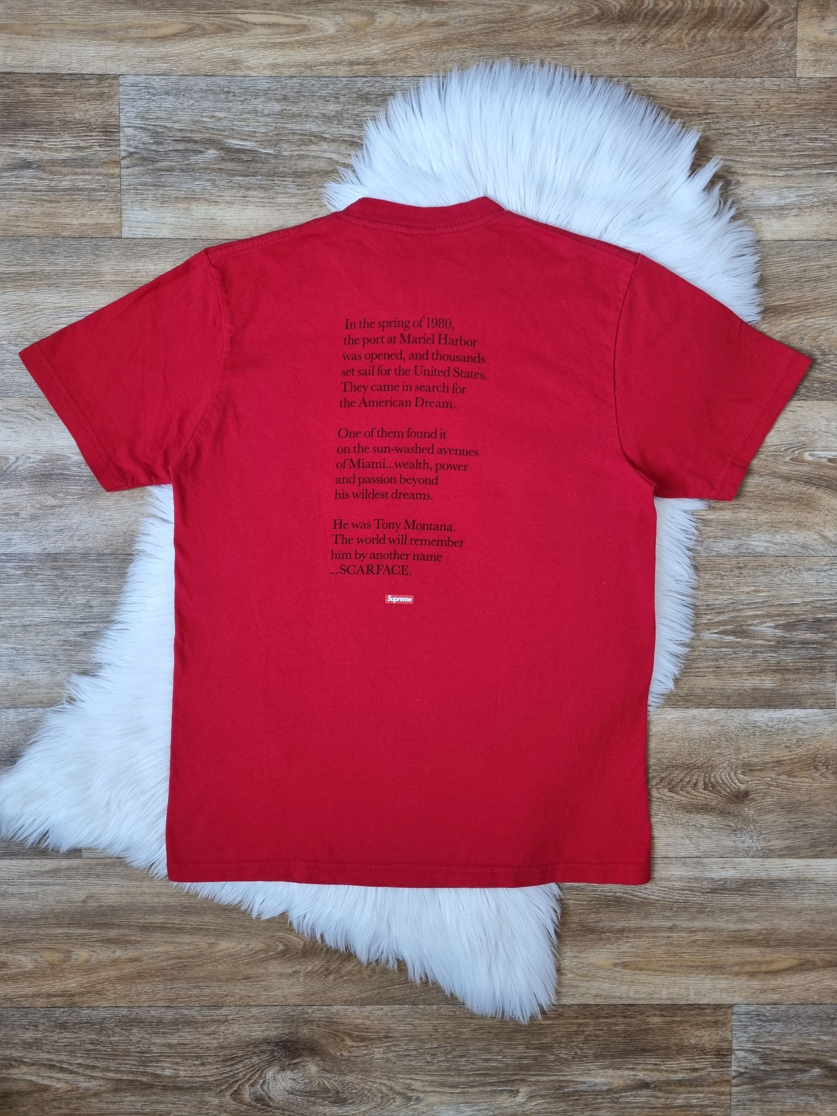 Supreme Supreme Scarface T-Shirt Size US M / EU 48-50 / 2 - 7 Thumbnail