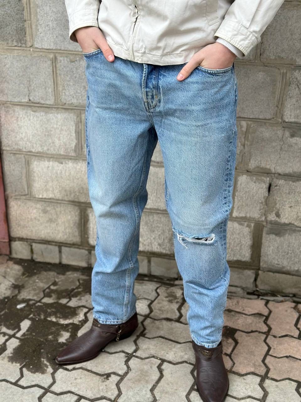 Allsaints Luxury Allsaints Jeans W34 Old Money Y2K 00s UsA Casual Size US 34 / EU 50 - 1 Thumbnail