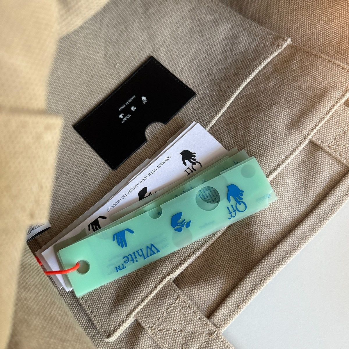 Off-White Off-White Quote Shopper Size ONE SIZE - 6 Thumbnail