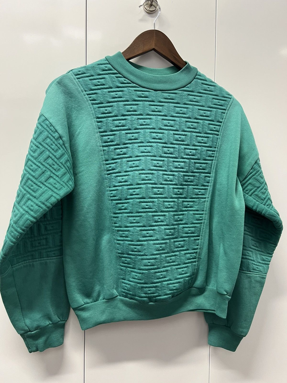 Vintage 60's 70's VTG Vintage Paulene Textured Retro Indie Sweater Size US S / EU 44-46 / 1 - 1 Thumbnail