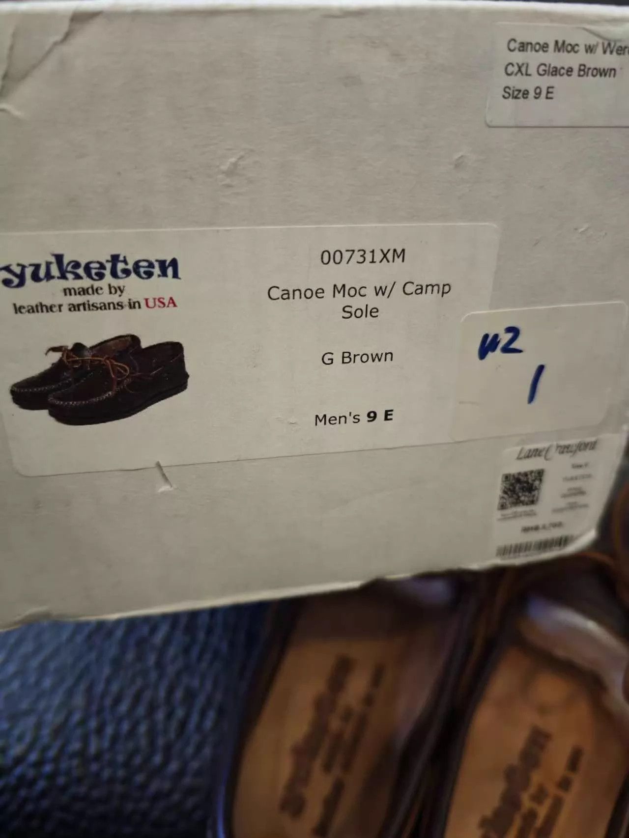 Yuketen YUKETEN Handmade Kayak Shoes US 9E Near New Size US 9 / EU 42 - 3 Thumbnail