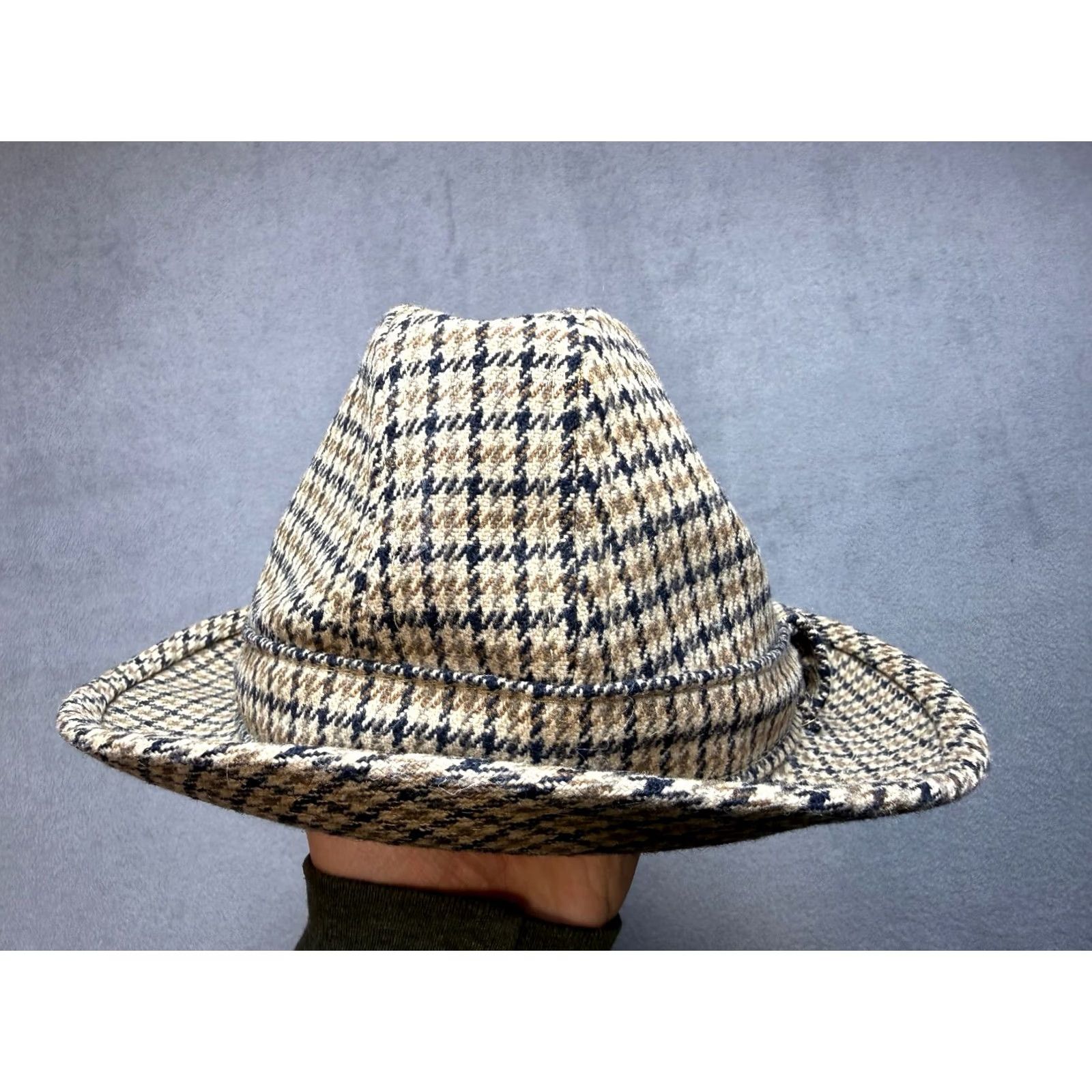 Vintage VINTAGE FailsWorth Fedora Hat Mens S Wool Blend Brown Fedora Hat S Mens Brown Size ONE SIZE - 6 Thumbnail