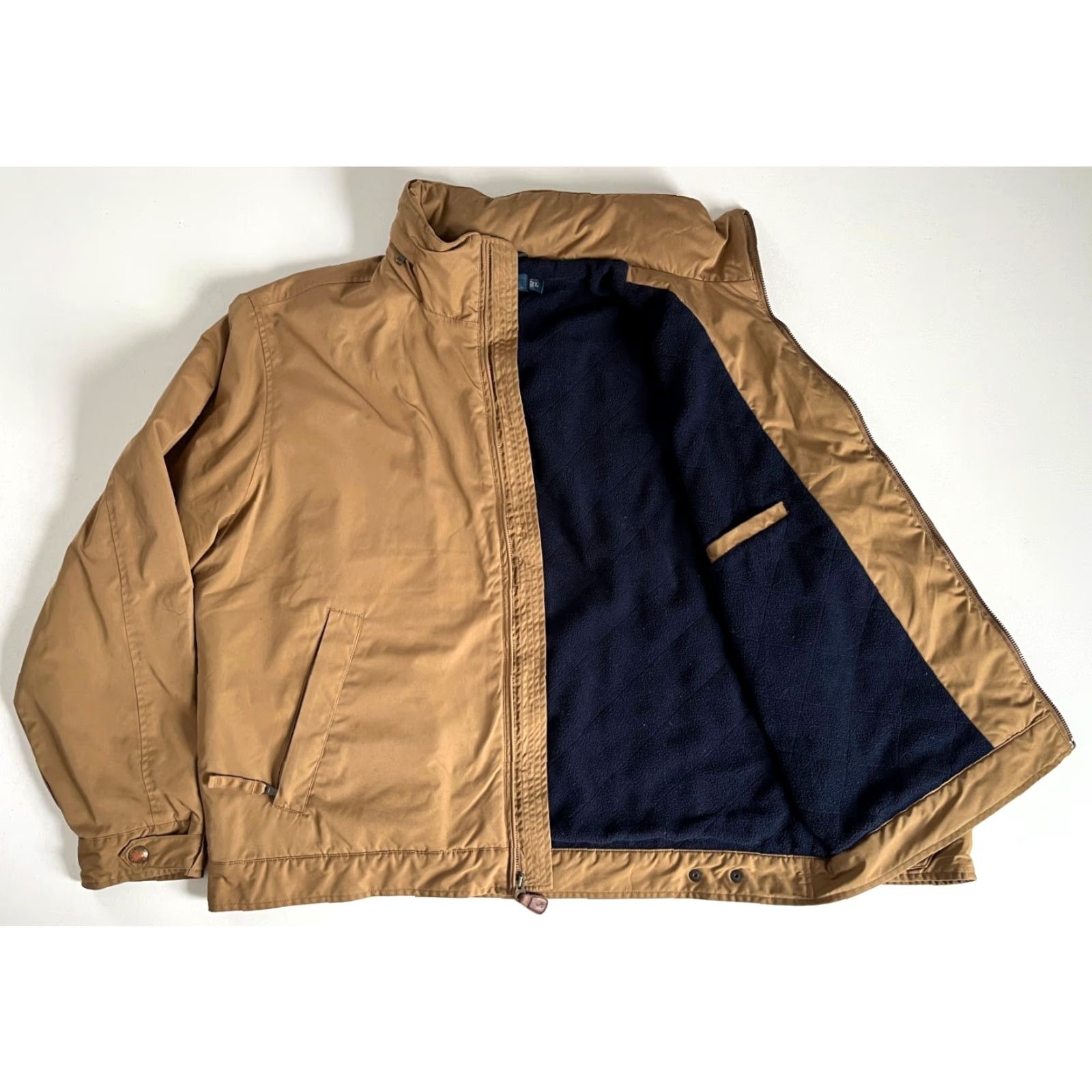 Polo Ralph Lauren VINTAGE Polo Ralph Lauren Jacket Coat Hooded Fleece Lined Tan SZ L Men’s Jacket Coat Size US L / EU 52-54 / 3 - 7 Thumbnail