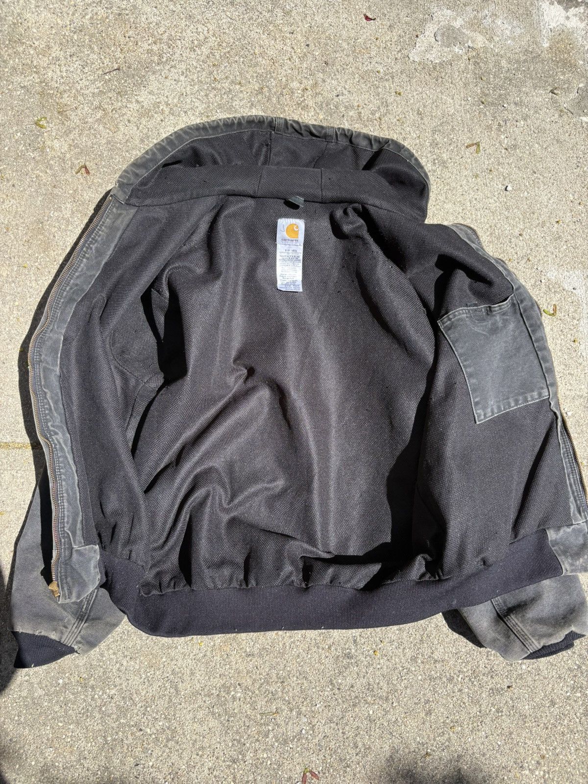 Supreme Vintage Carhartt Active Jacket, Faded Black Size US L / EU 52-54 / 3 - 8 Thumbnail
