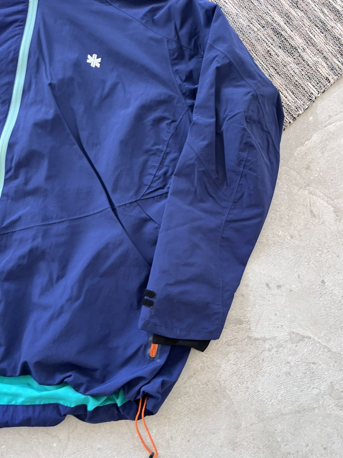 The North Face Ahkka Outdoor Jacket Blue Technical Windbreaker Hiking Y2K Size US XXL / EU 58 / 5 - 6 Thumbnail