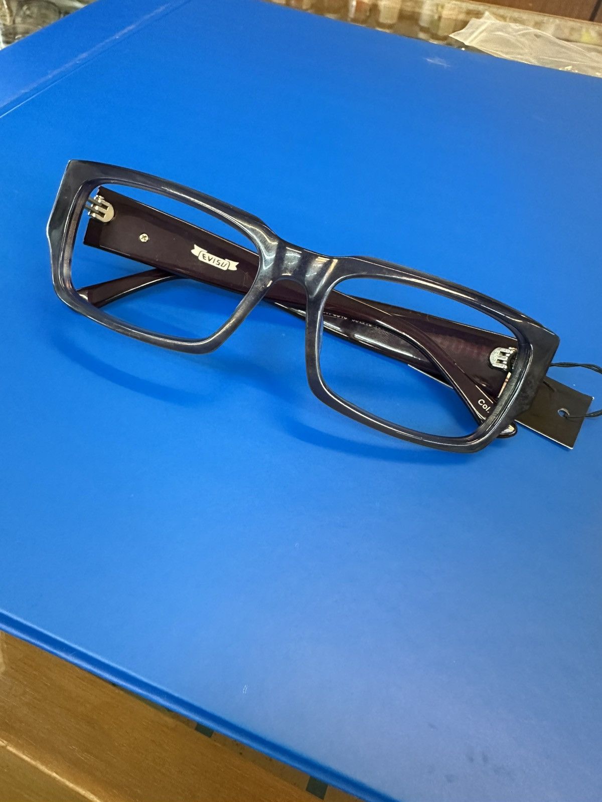 Evisu RARE Y2K Evisu Japan EVH-8518 55 🛑16-135 ✔️Frames ONLY✔️ Size ONE SIZE - 7 Thumbnail