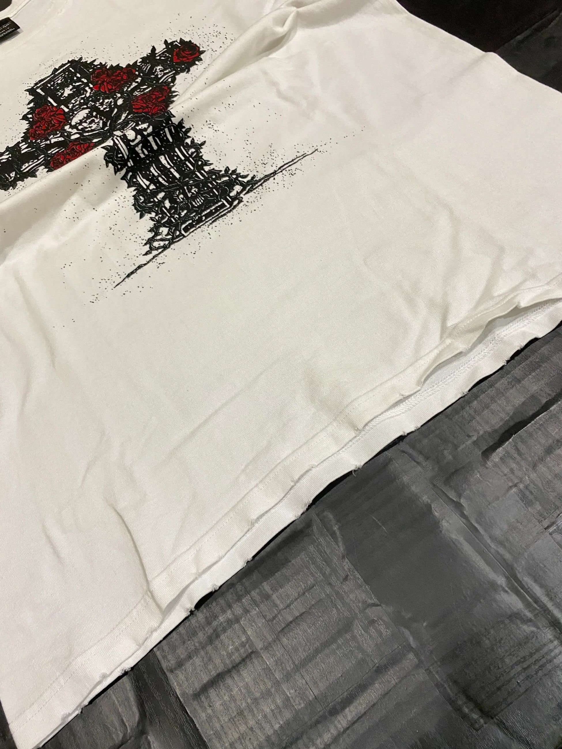 Number (N)ine SS06 Skeleton Cross Tee Size US XXL / EU 58 / 5 - 7 Thumbnail