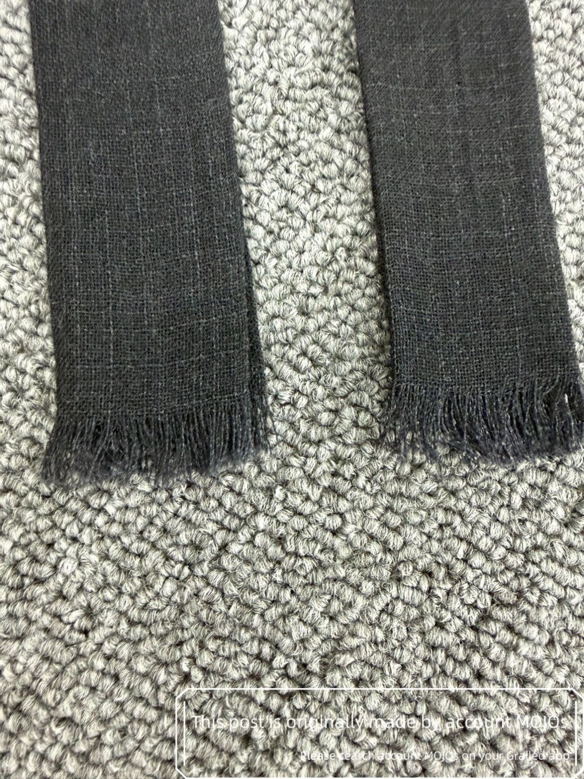 Saint Laurent Paris Saint Laurent Paris Ethnical Pattern Scarf Tie mojos1025 Size ONE SIZE - 3 Thumbnail