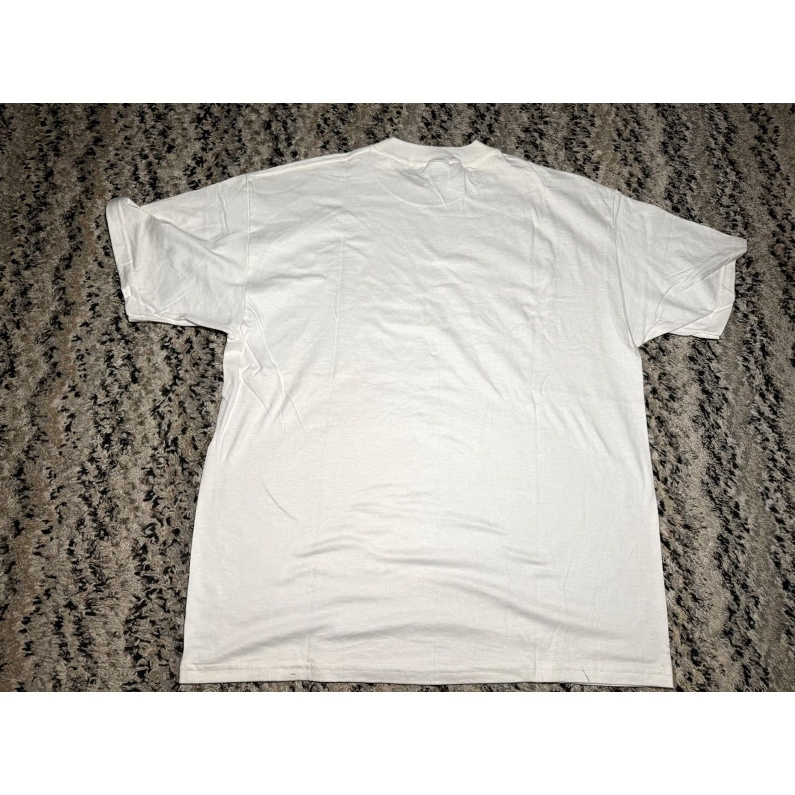 Hanes FRESH AIR NPR T-Shirt WHYY 90s Vintage Terry Gross WHYY Talk Radio News Unisex Adults XL White Cotton Hanes Graphic Print Short Sleeve Round Neck Reg Size US XL / EU 56 / 4 - 5 Thumbnail
