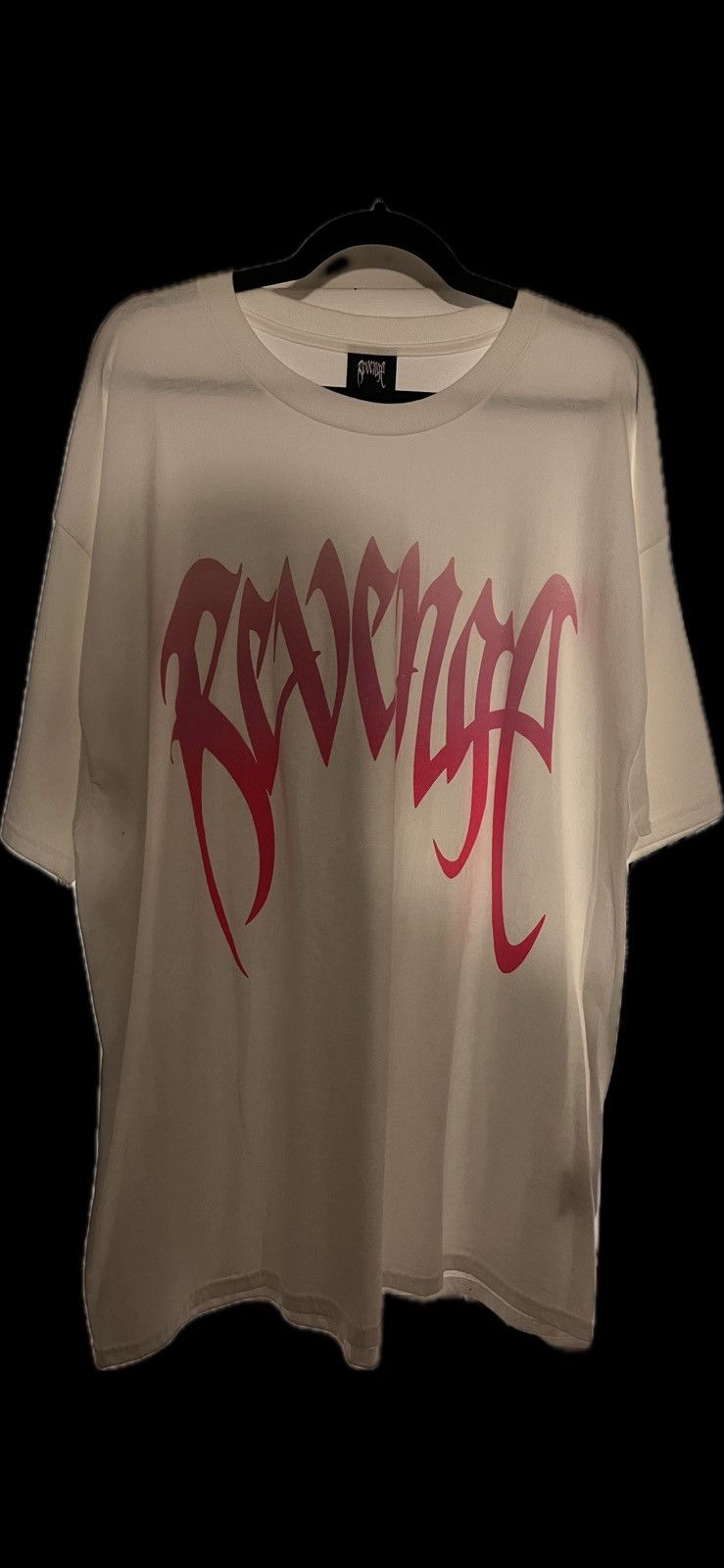 image of 2022 Revenge Valentine Day Tee in White, Men's (Size 2XL)