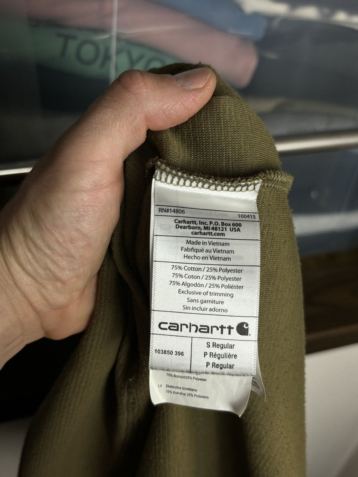 Carhartt Carhartt Logo Long Sleeve T-Shirt Size US S / EU 44-46 / 1 - 7 Thumbnail