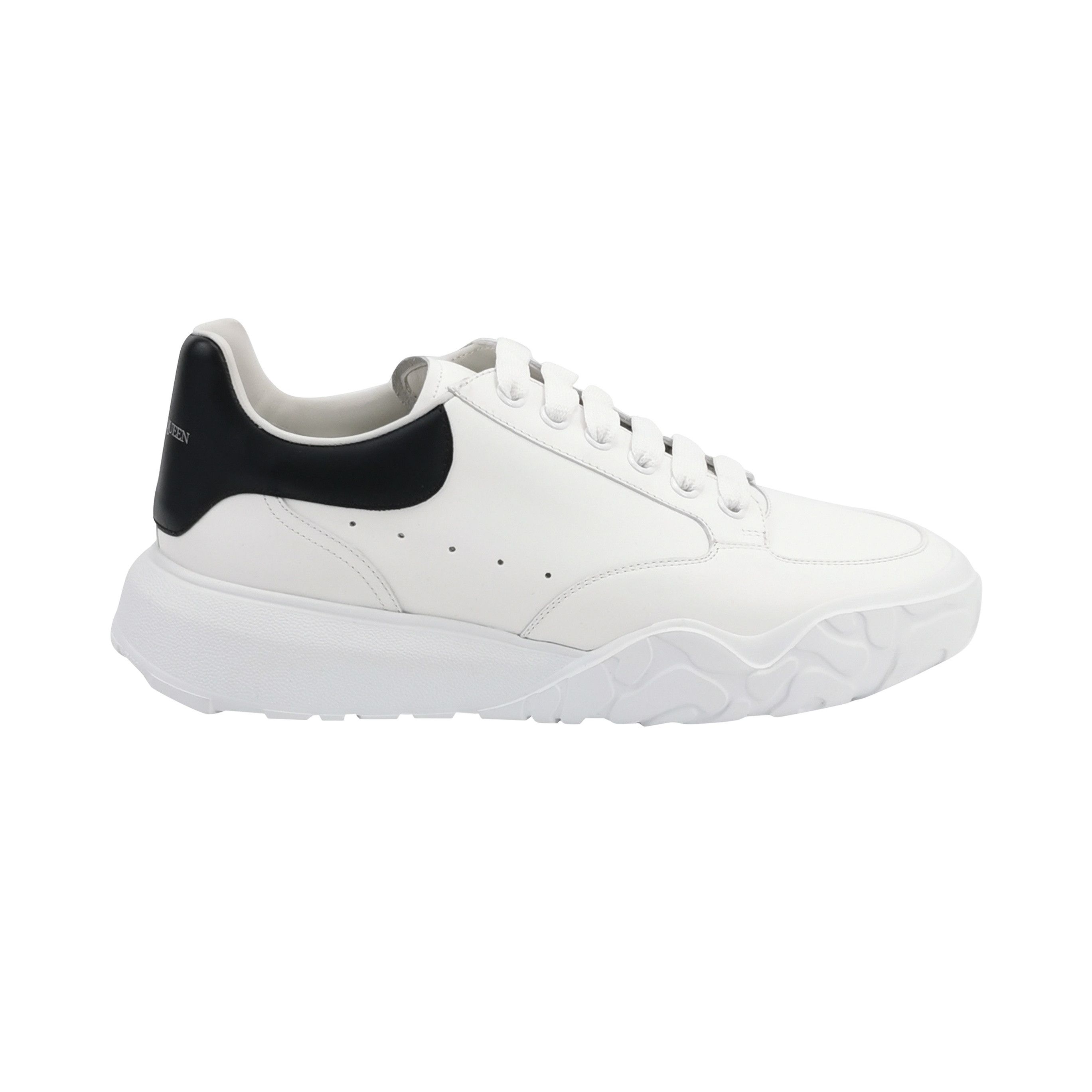 Alexander McQueen Alexander McQueen Court Leather Sneakers 44 Size US 11 / EU 44 - 1 Thumbnail