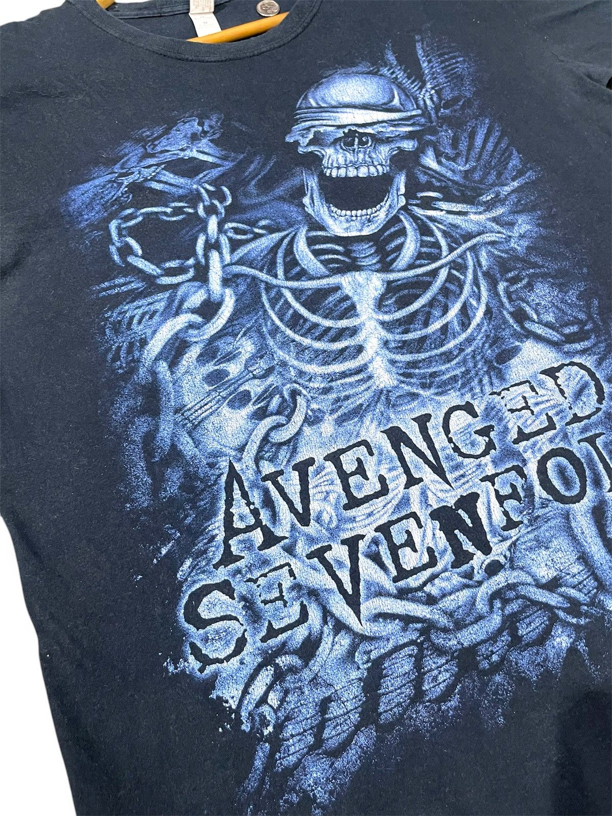 Band Tees × Gildan × Japanese Brand Rare Avenged Sevenfold Tshirt Size US M / EU 48-50 / 2 - 9 Thumbnail
