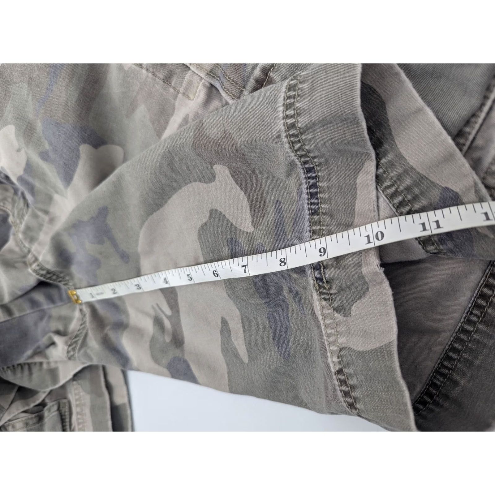 Mossimo Mossimo Cargo Shorts Mens 42 Drawstring Camouflage 90s Outdoor Vintage Cotton Cargo Shorts Mens 42 Camouflage Y2K Size US 42 / EU 58 - 3 Thumbnail