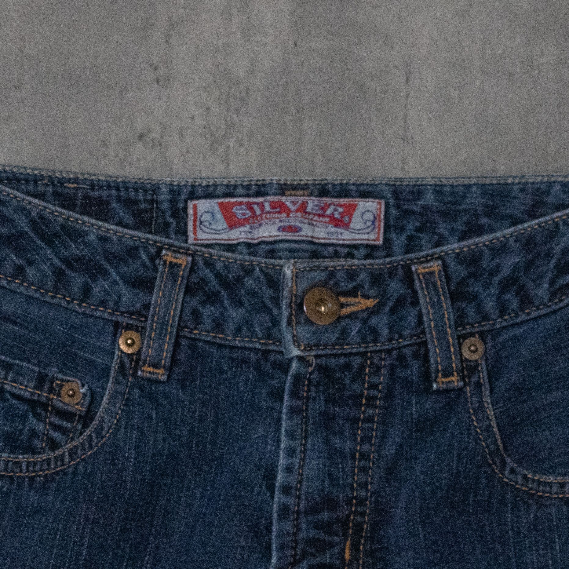 Silver Jeans Co. VTG 90s Silver Jeans Co Bootcut Mid Wash Denim Jeans Size US 27 - 9 Thumbnail