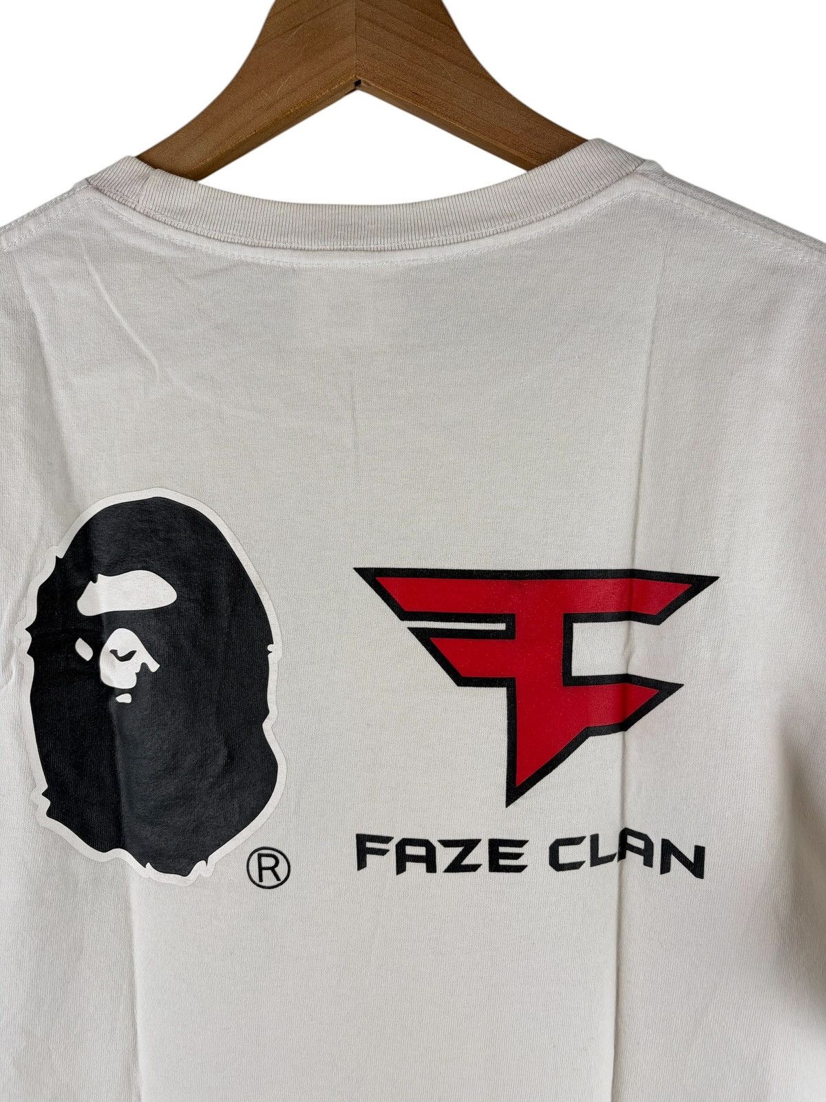Bape Bape x Faze Clan Camo Head Print Tee Size US M / EU 48-50 / 2 - 5 Thumbnail