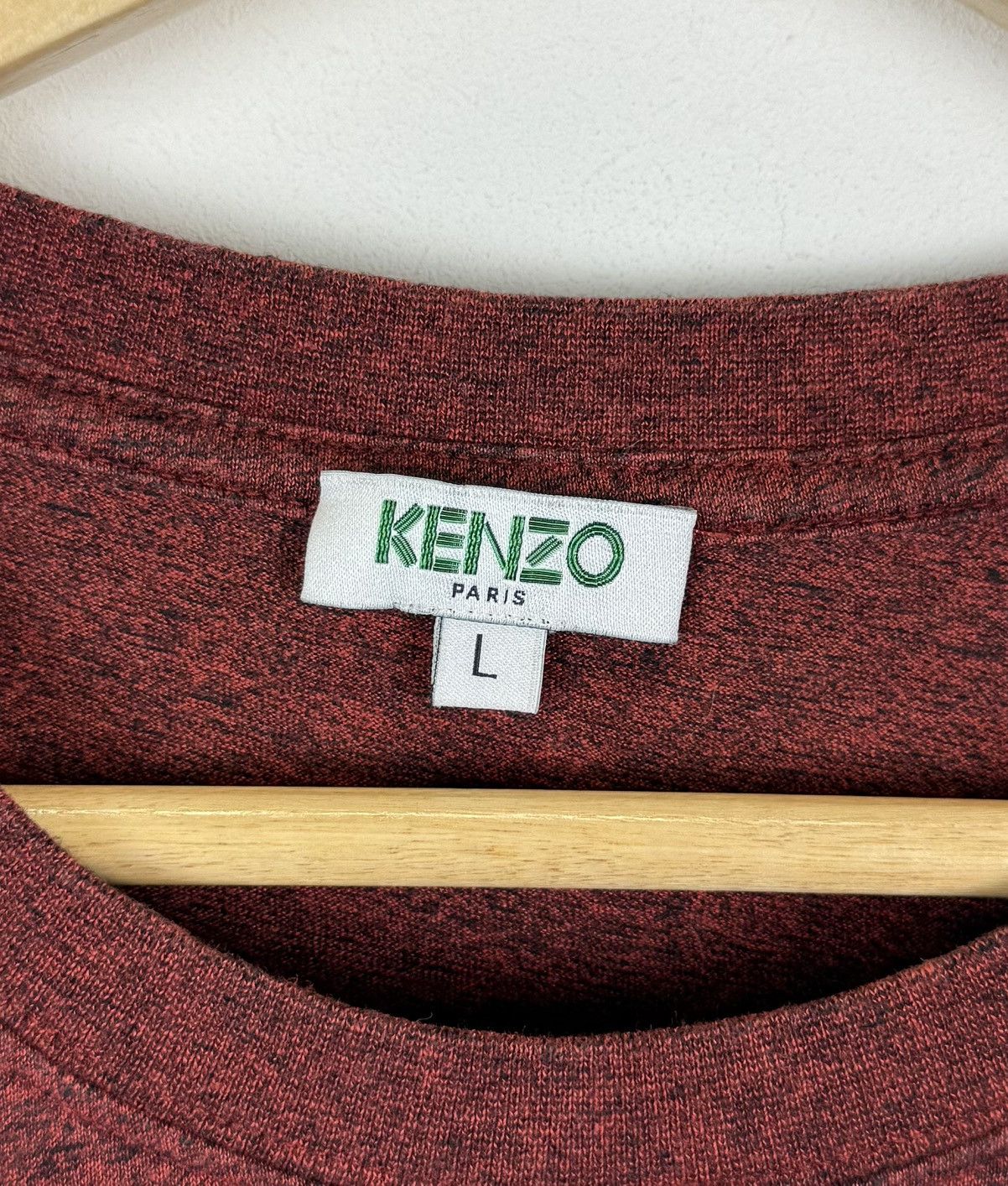 Kenzo Kenzo Paris Tiger Logo Print T-shirt Short Sleeve Crew Neck Size US L / EU 52-54 / 3 - 7 Thumbnail