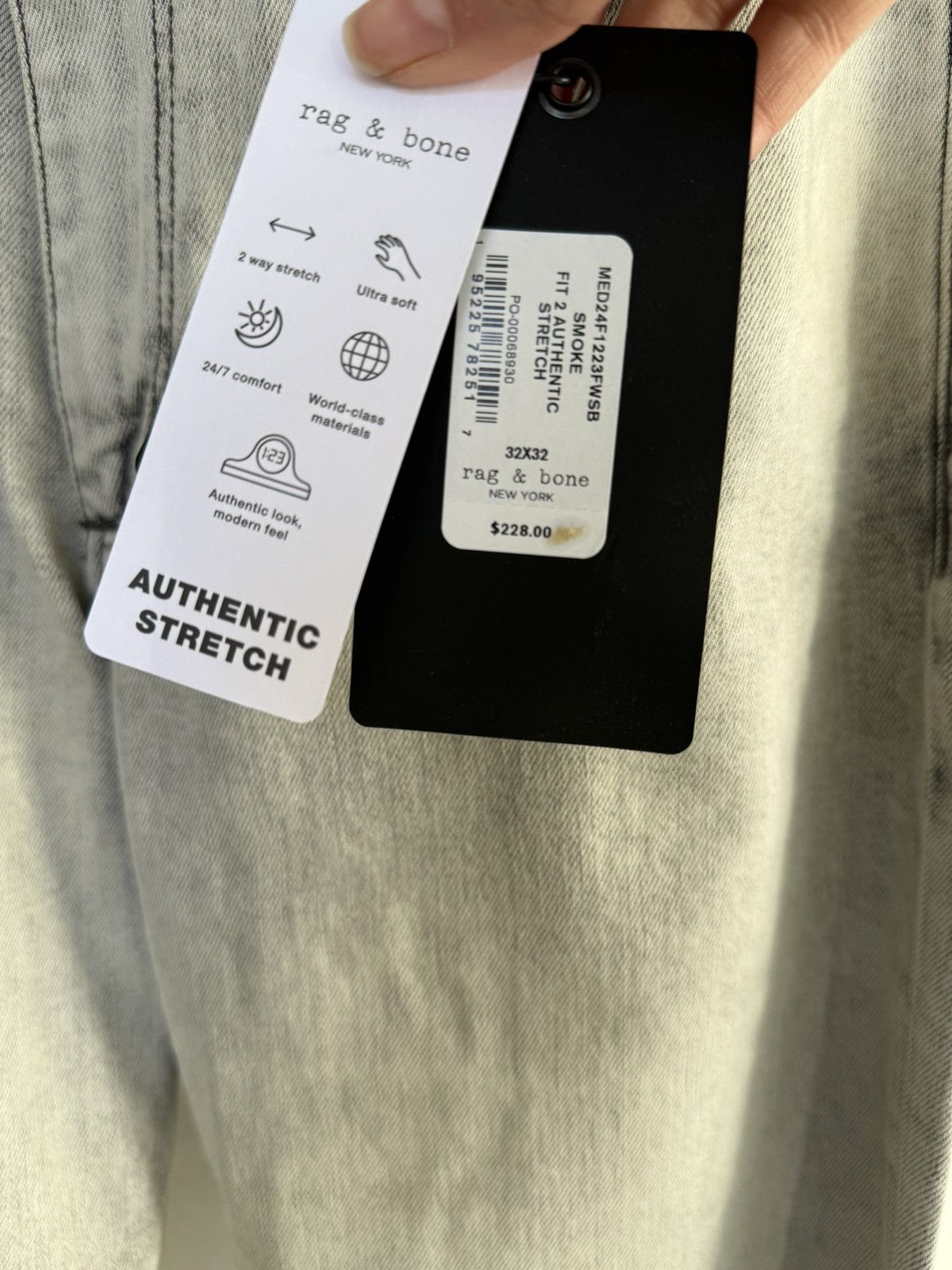 Rag & Bone Rag & Bone Brand New Jeans Size US 32 / EU 48 - 3 Thumbnail
