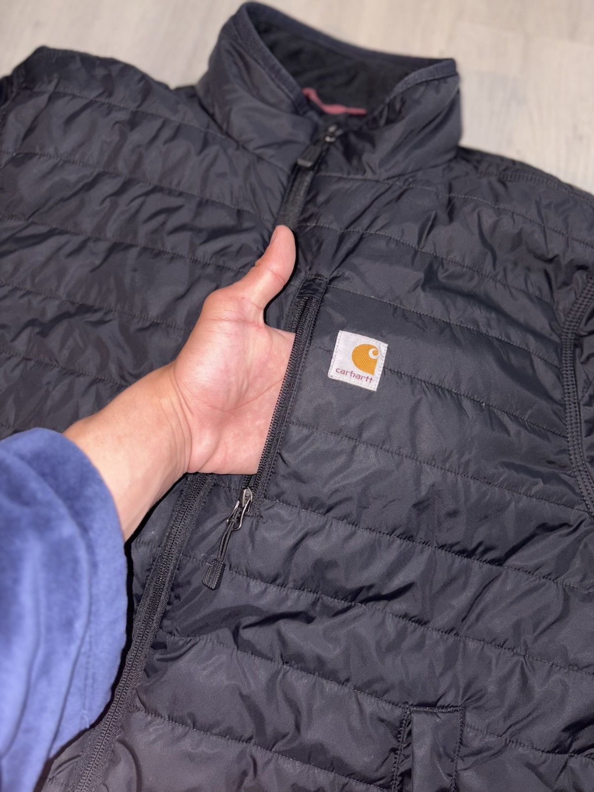 Carhartt MEN'S RAIN DEFENDER INSULATED JACKET - RELAXED FIT Size US S / EU 44-46 / 1 - 4 Thumbnail