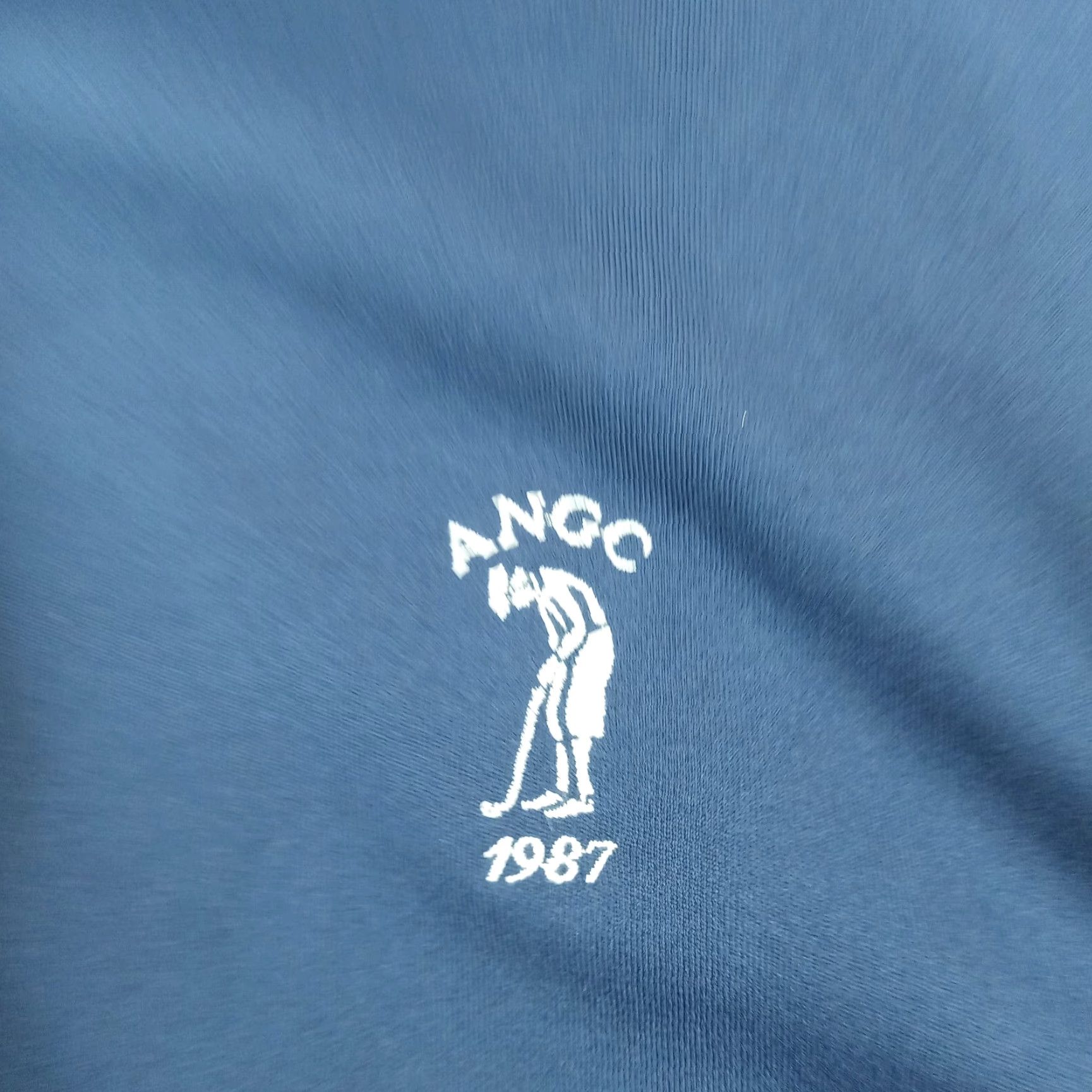 Vintage Donald Ross Golf Vest Mens Medium Blue 1/4 Zip Pullover Mock Neck Polyester Casual Stretch Size US M / EU 48-50 / 2 - 6 Thumbnail