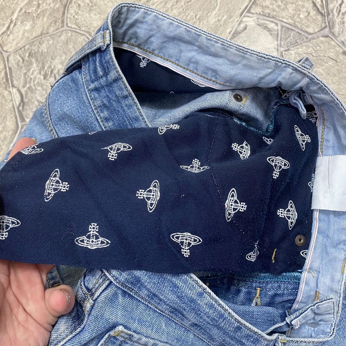 Vintage Vivienne Westwood Big LogoDenim Jeans Size US 32 / EU 48 - 16 Thumbnail