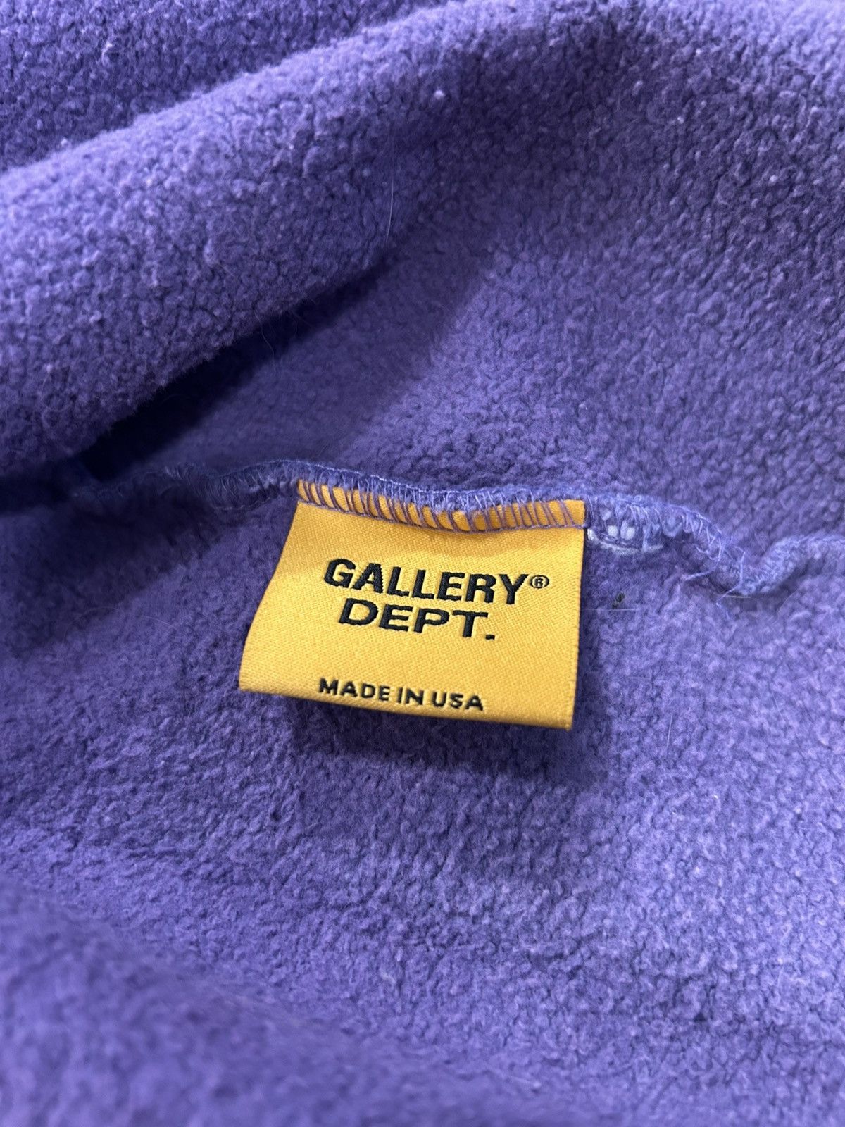 Gallery Dept. Gallery Dept. French Zip Hoodie Purple Size US M / EU 48-50 / 2 - 6 Thumbnail