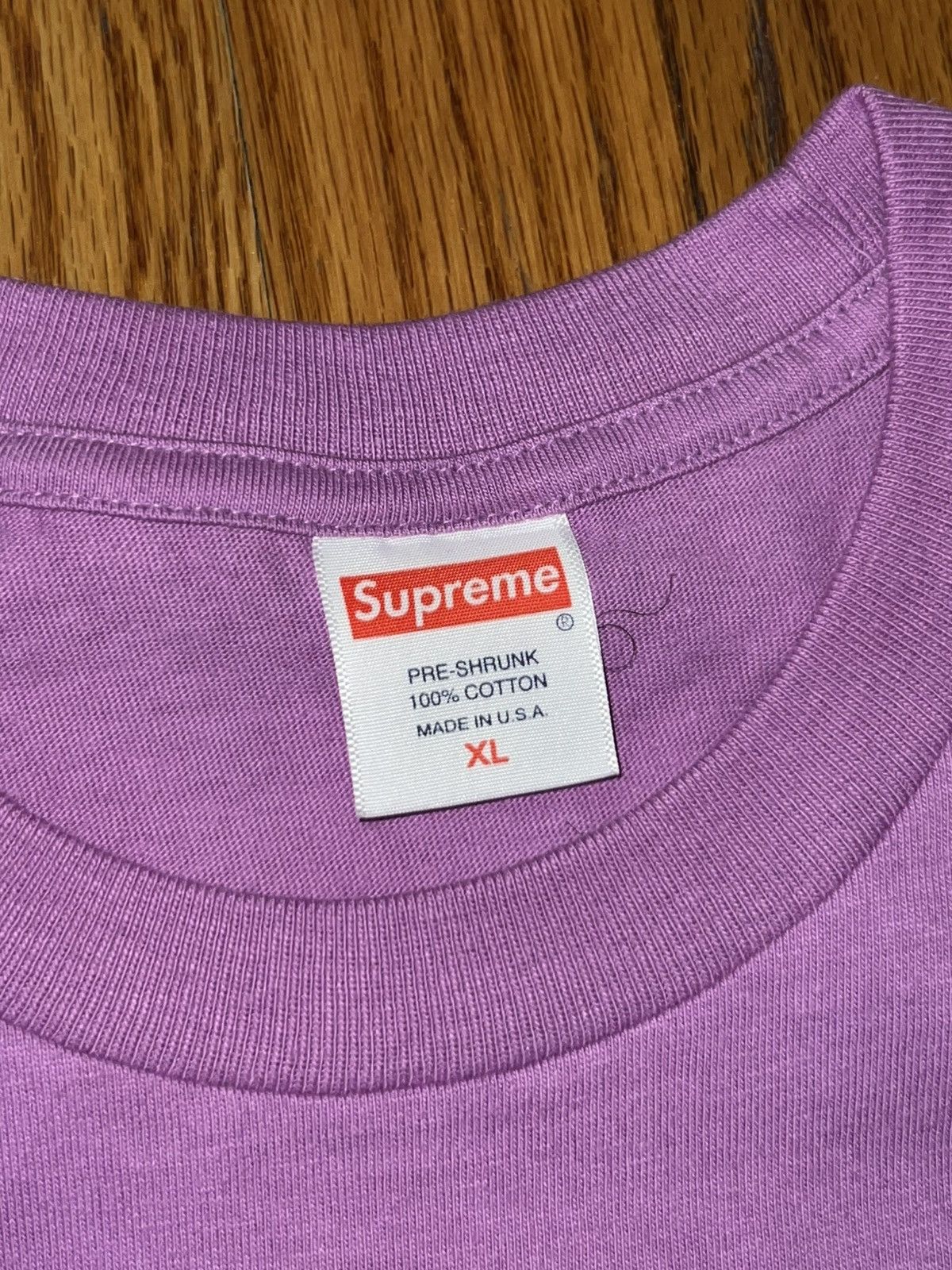 Supreme Men’s Supreme Fire Tee Size Extra Large Light Purple Size US XL / EU 56 / 4 - 3 Thumbnail