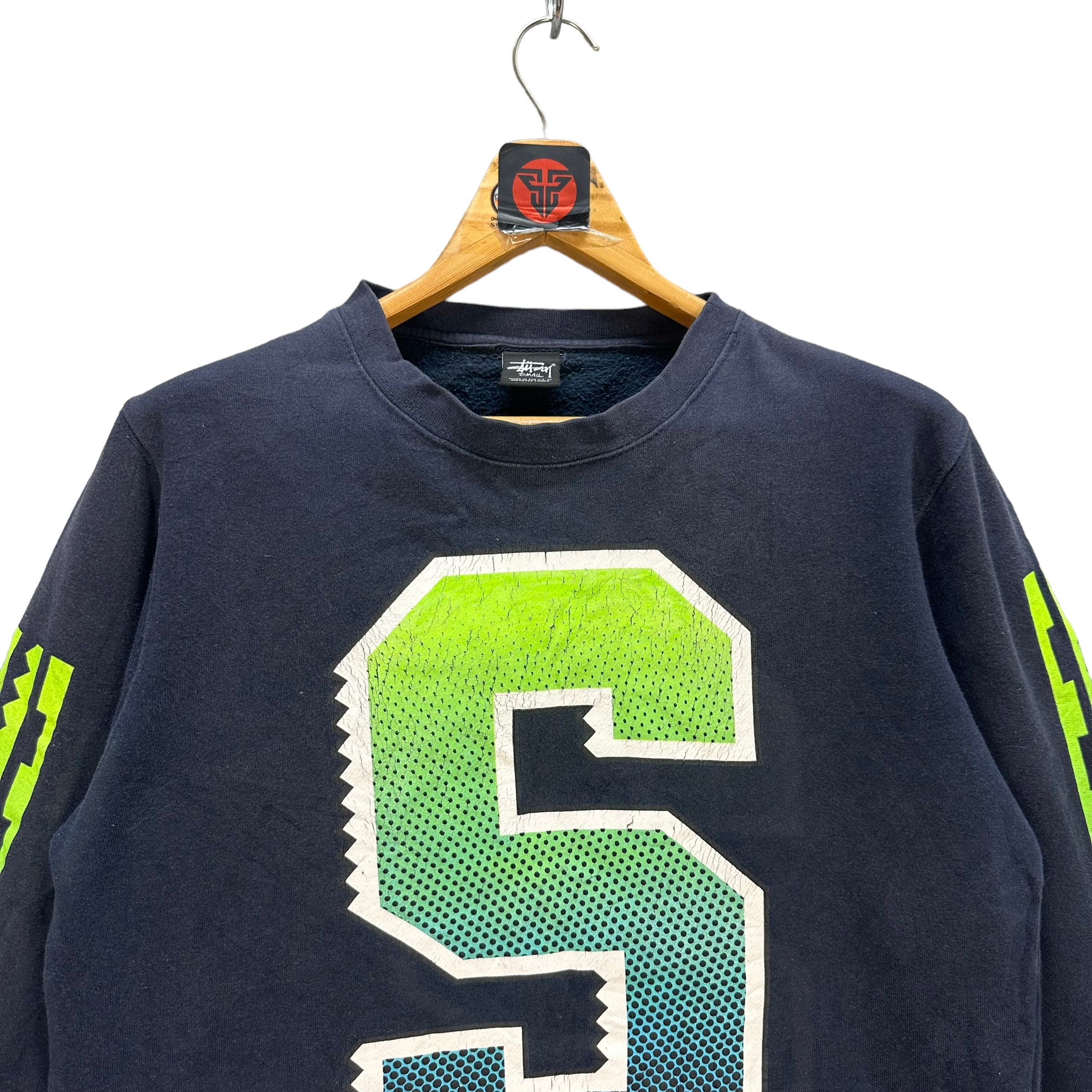 Stussy RARE🔥 VINTAGE STUSSY BIG S LOGO SWEATSHIRTS #7512-150 Size US S / EU 44-46 / 1 - 3 Thumbnail