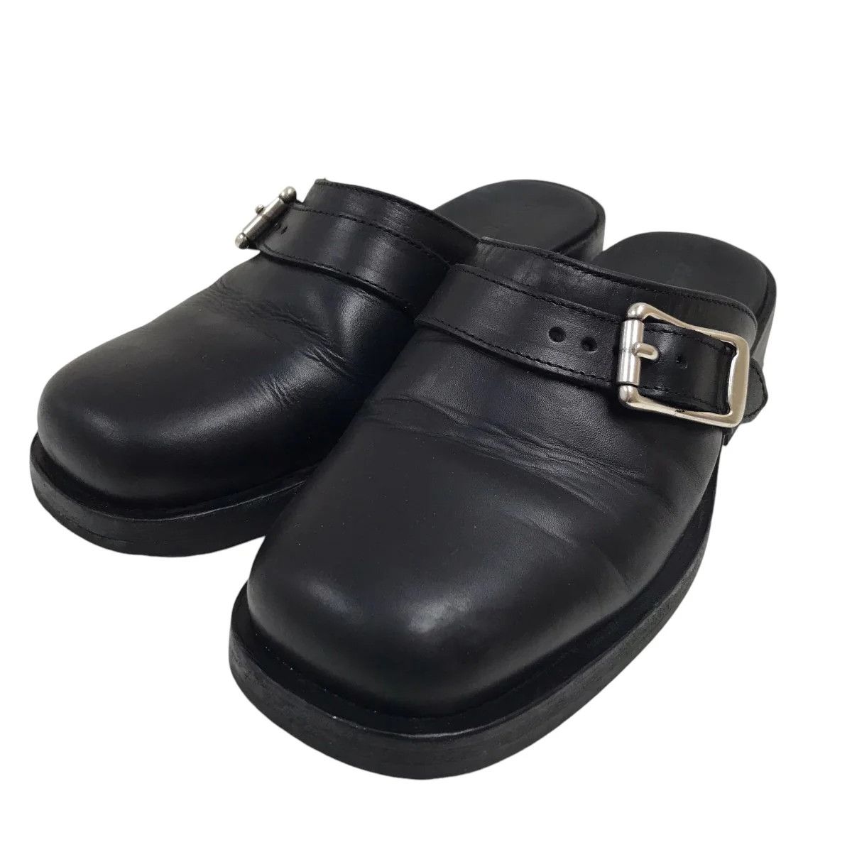 Our Legacy Camion Leather Mules Size US 7 / IT 37 - 2 Thumbnail