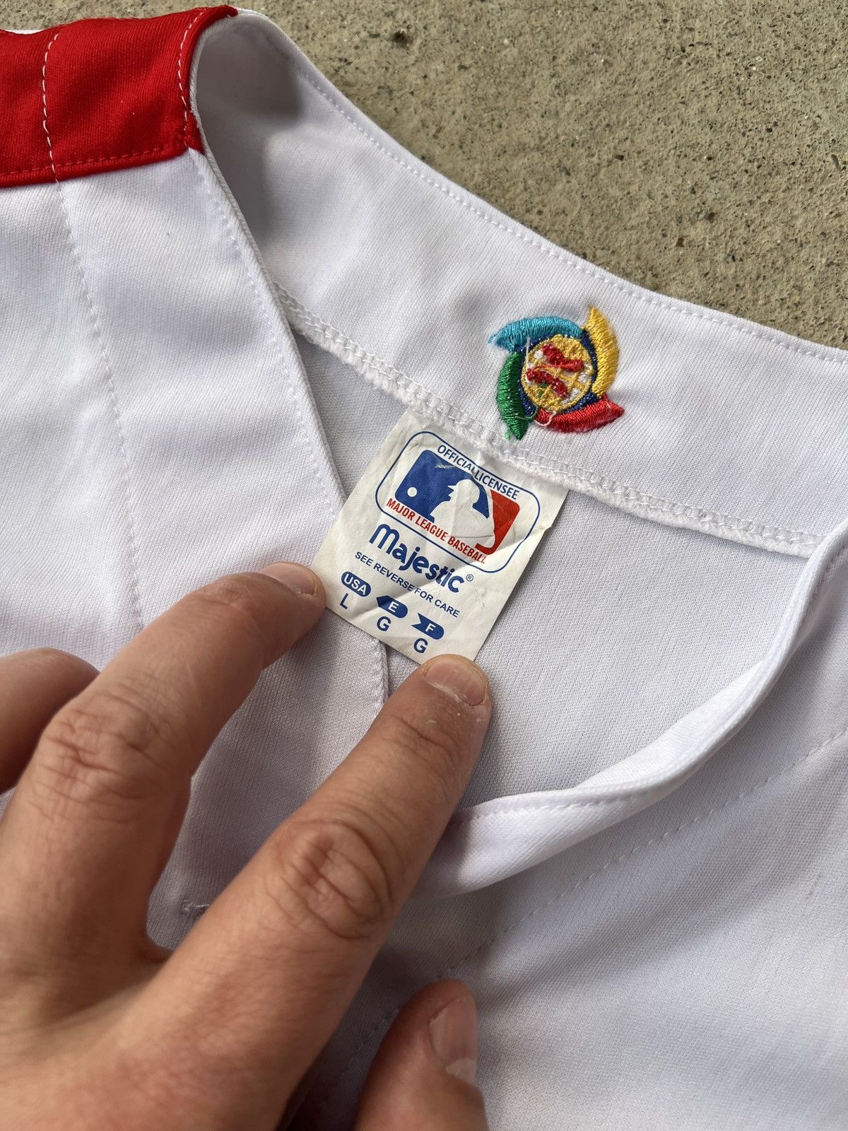 Majestic Majestic MLB Dominicana Reyes 7 Jersey Size US L / EU 52-54 / 3 - 4 Thumbnail