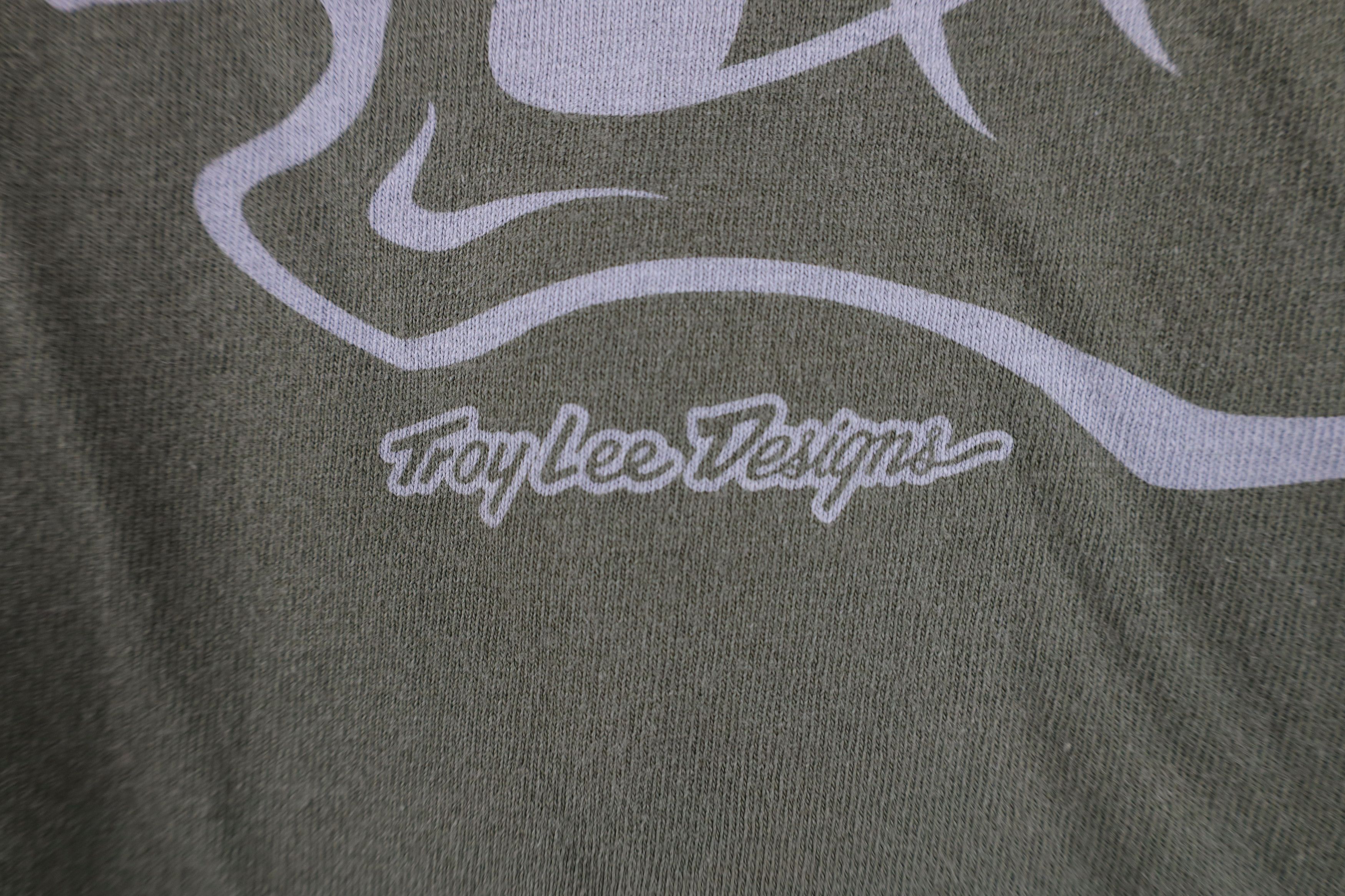 Vintage Vintage Troy Lee Designs Racing Long Sleeve T-Shirt Green Size US L / EU 52-54 / 3 - 5 Thumbnail