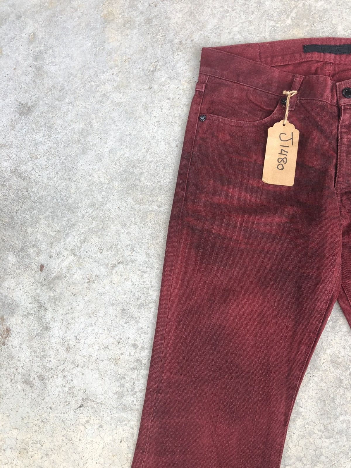 GOSTAR DE FUGA Japanese Fuga Flared Jeans Distressed Jeans Size US 30 / EU 46 - 4 Thumbnail