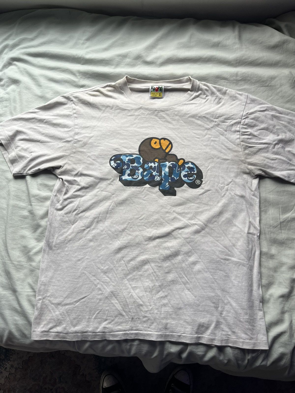 Bape Bape Baby Milo Blue camo tee Size L Size US XL / EU 56 / 4 - 1 Thumbnail
