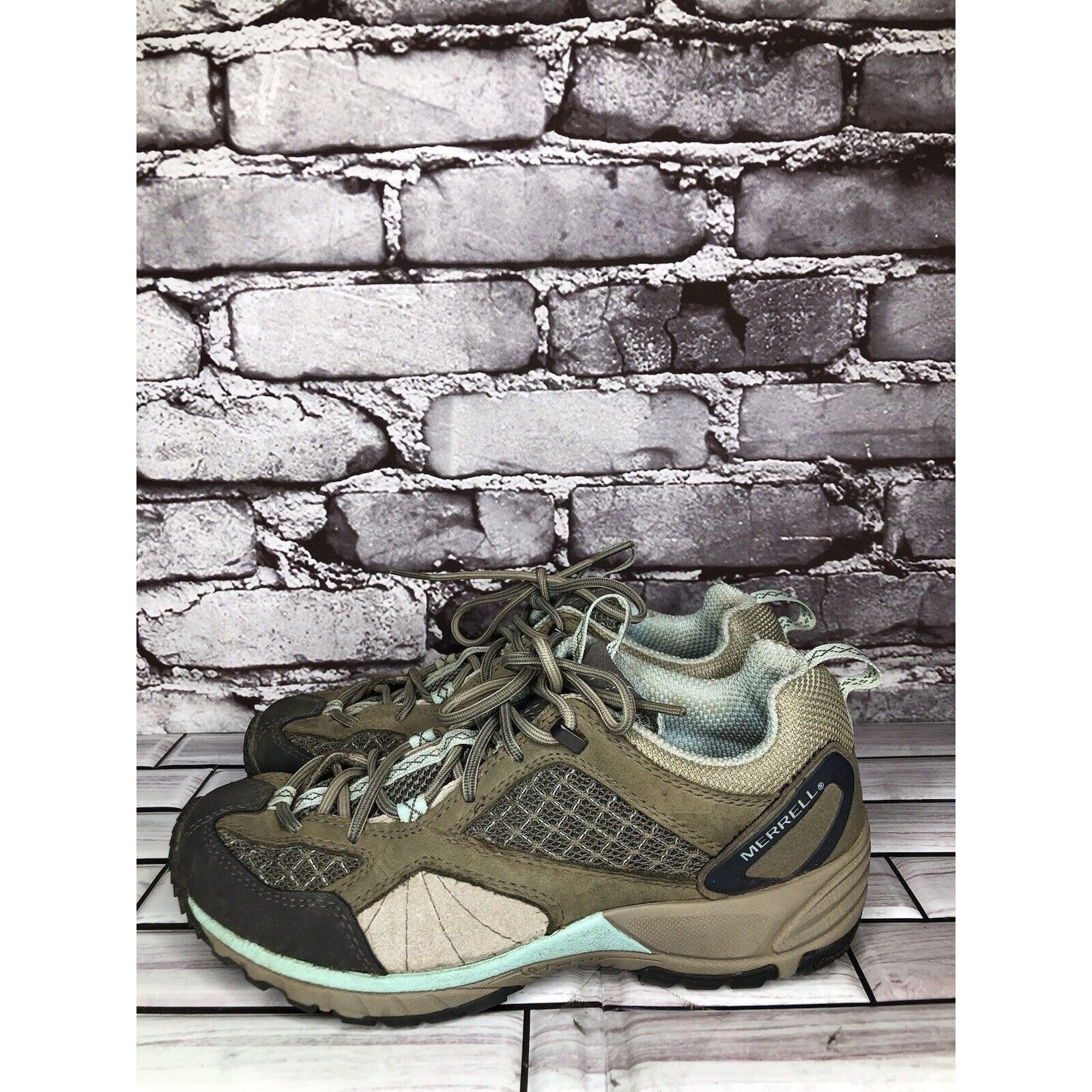 Merrell Merrell Avian Light Ventilator Dusty Olive Hiking Shoes Wome Size US 7 / IT 37 - 12 Thumbnail
