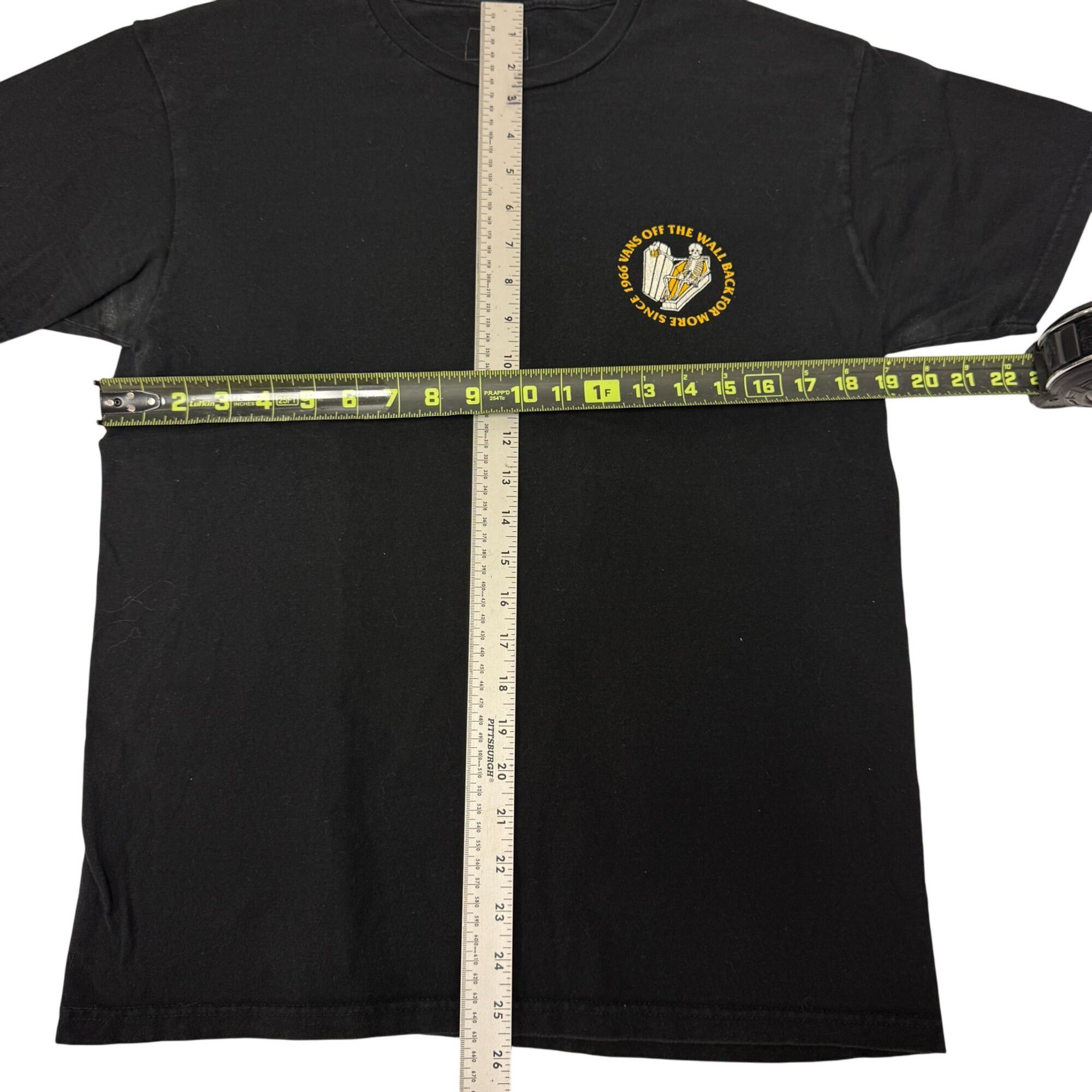 Vans VANS Off The Wall LOGO Skeleton Back For More Beer Skate Tee Size US M / EU 48-50 / 2 - 9 Thumbnail