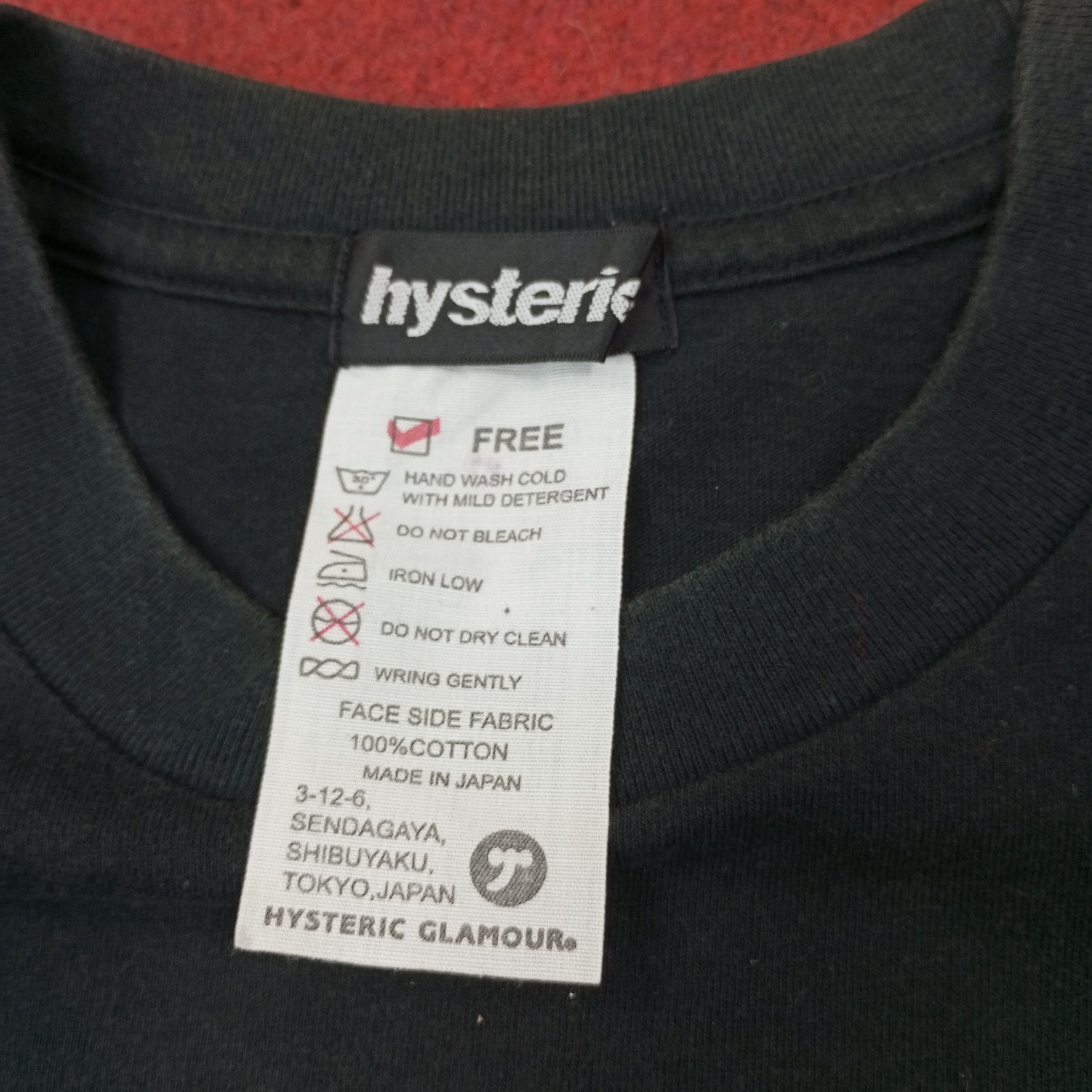 Hysteric Glamour Hysteric Glamour X Rock Band Vintage Tshirt c249n74 Size US XS / EU 42 / 0 - 7 Thumbnail