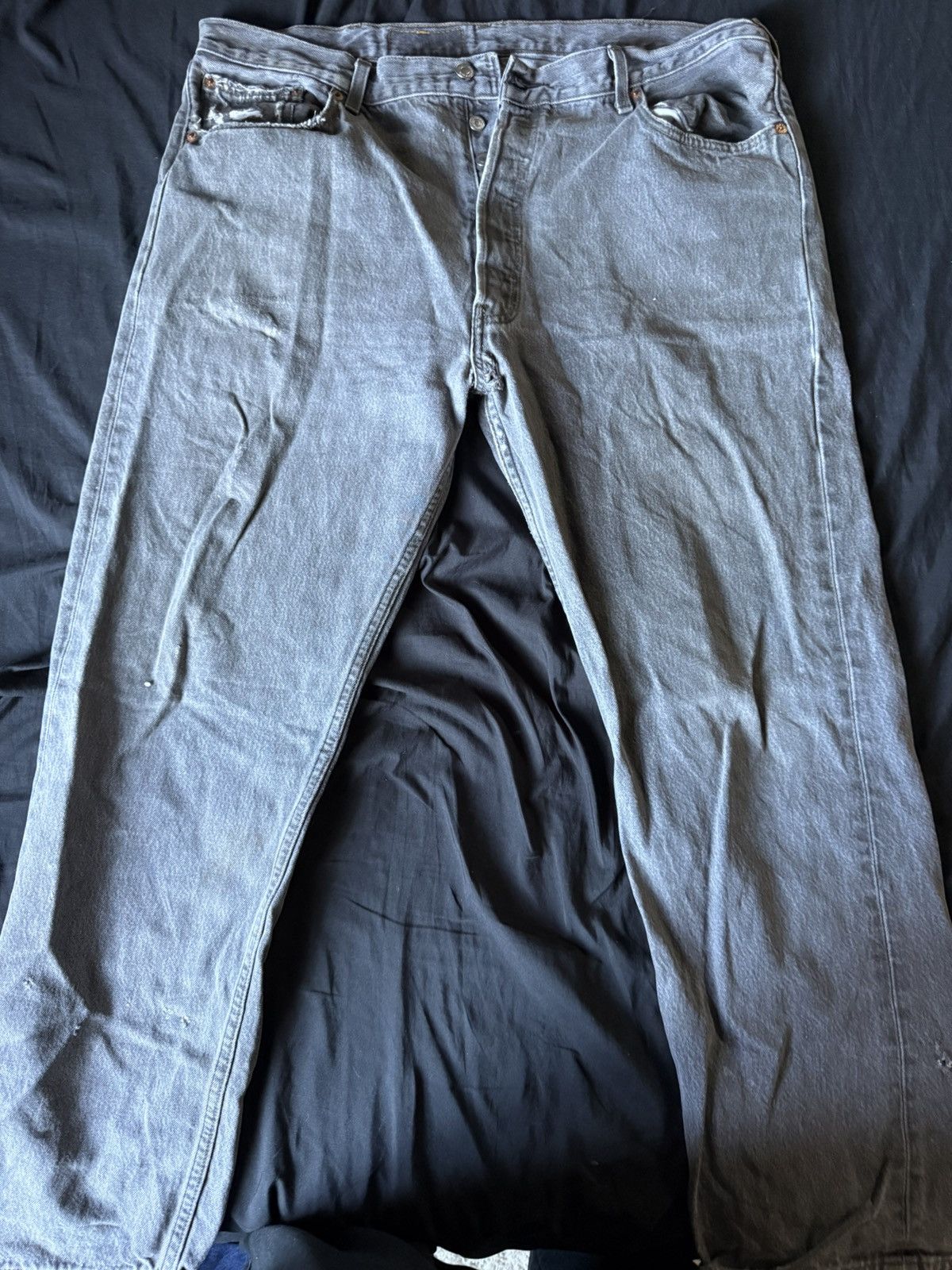 Levi's Vintage Clothing Levi Grey Jeans Size US 40 / EU 56 - 4 Thumbnail
