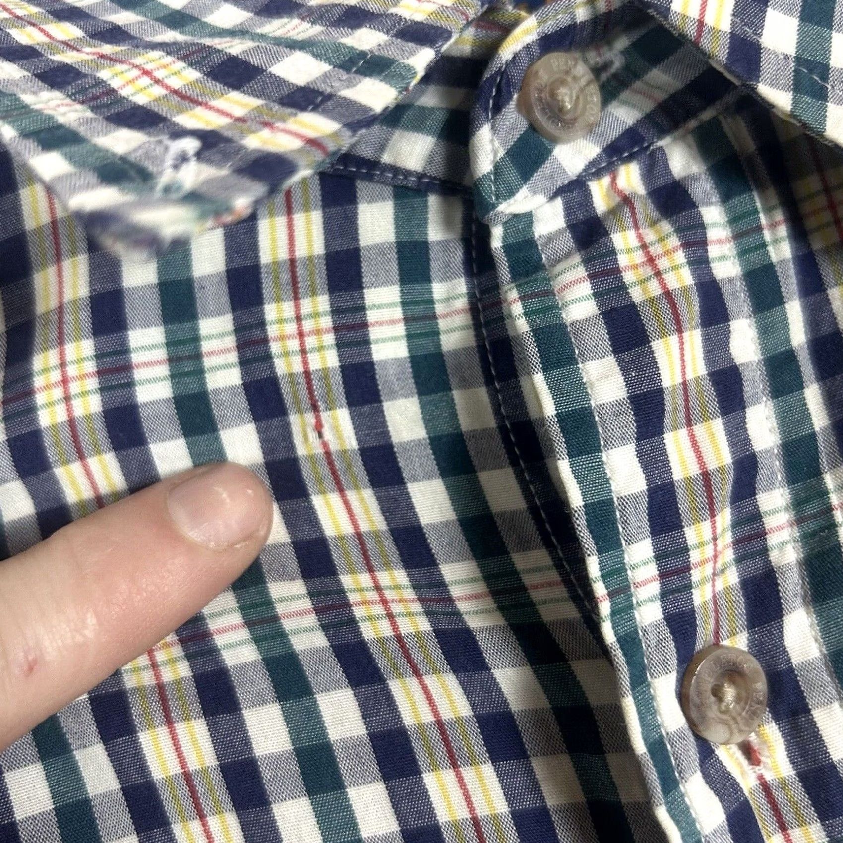 Pendleton Pendleton Plaid Button-Up Shirt Mens XL Short Sleeve Casual Cotton Size US XL / EU 56 / 4 - 2 Thumbnail