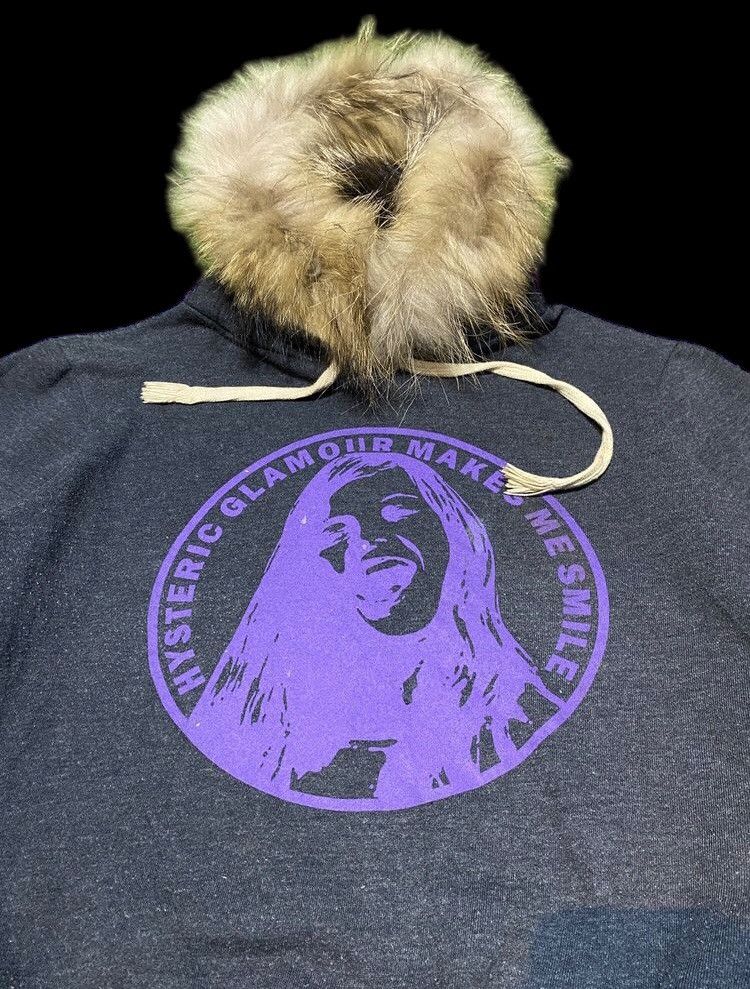 Hysteric Glamour × If Six Was Nine × Japanese Brand ❤️‍🔥Like A Hysteric Glamour By Sloe ~ Faux Fur Hoodie❤️‍🔥 Size US M / EU 48-50 / 2 - 2 Thumbnail