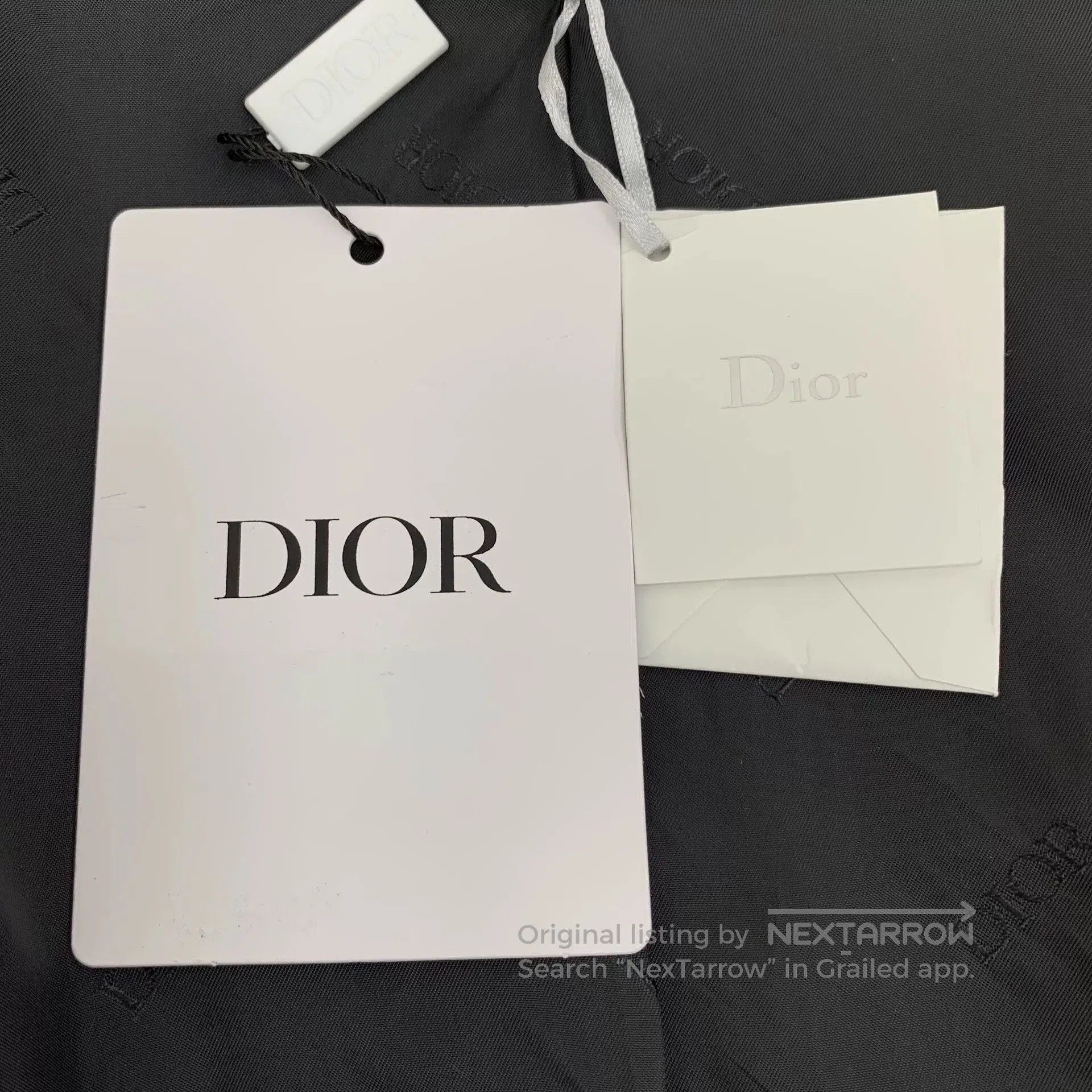 Dior dior khaki leather long sleeve jacket. Size US L / EU 52-54 / 3 - 6 Thumbnail
