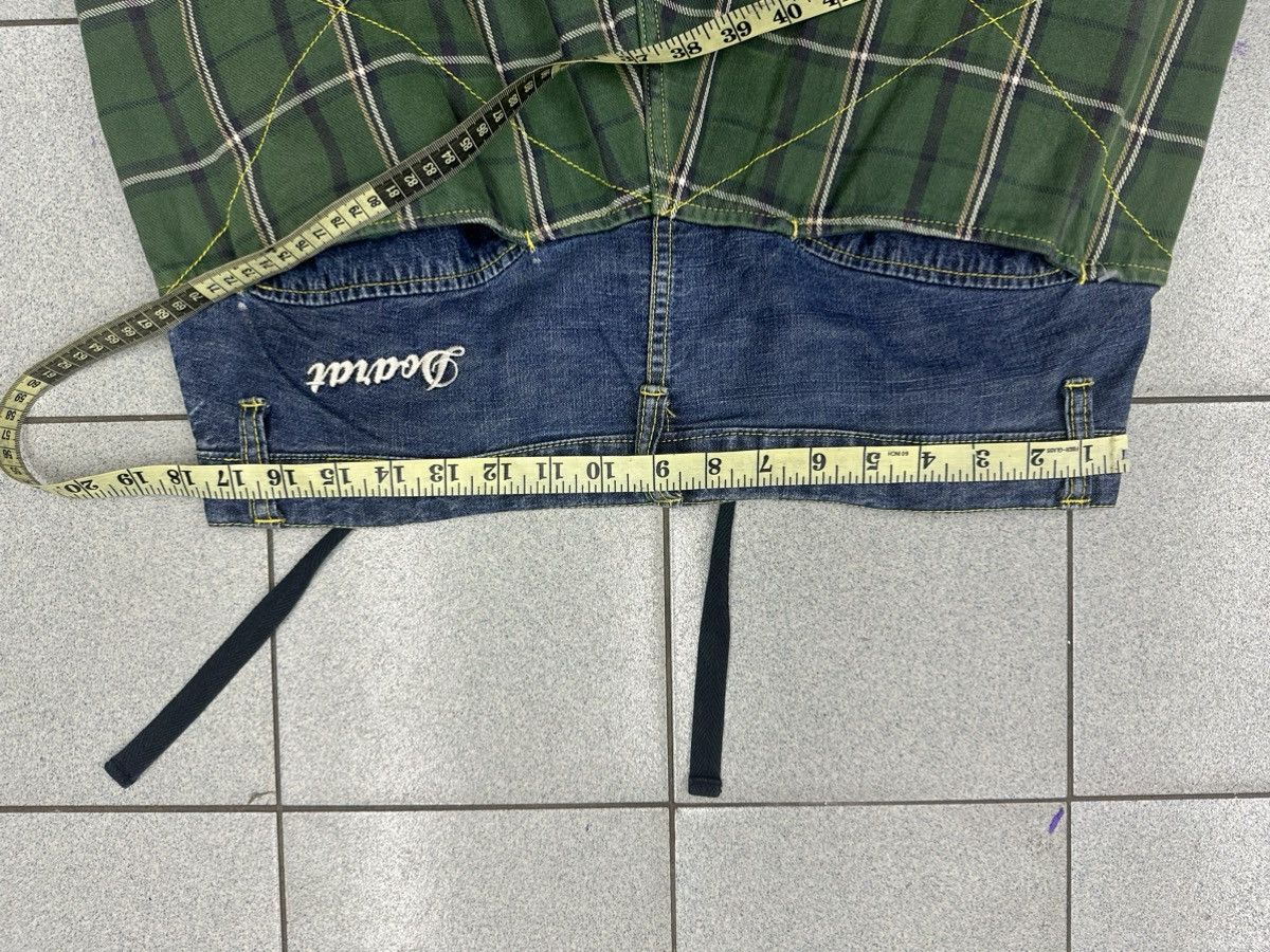 Japanese Brand 🇯🇵 DOARAT Double Knee Plaid/Denim Size US 35 - 11 Thumbnail