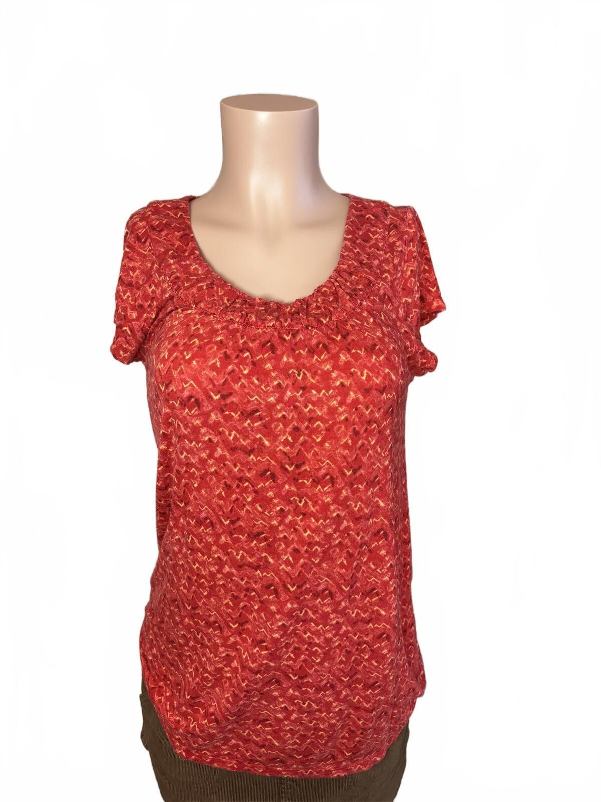 Other Kristin Davis Red Boho Y2K Printed Top Size Small Size S / US 4 / IT 40 - 2 Thumbnail