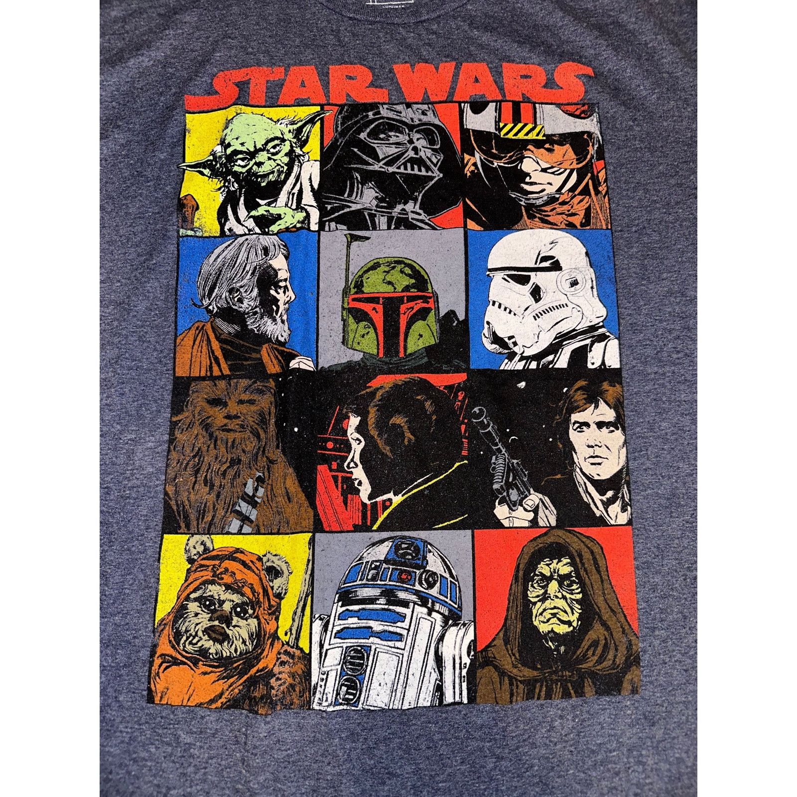 Disney T-Shirt Star Wars Graphic Tee Large Size US L / EU 52-54 / 3 - 2 Thumbnail